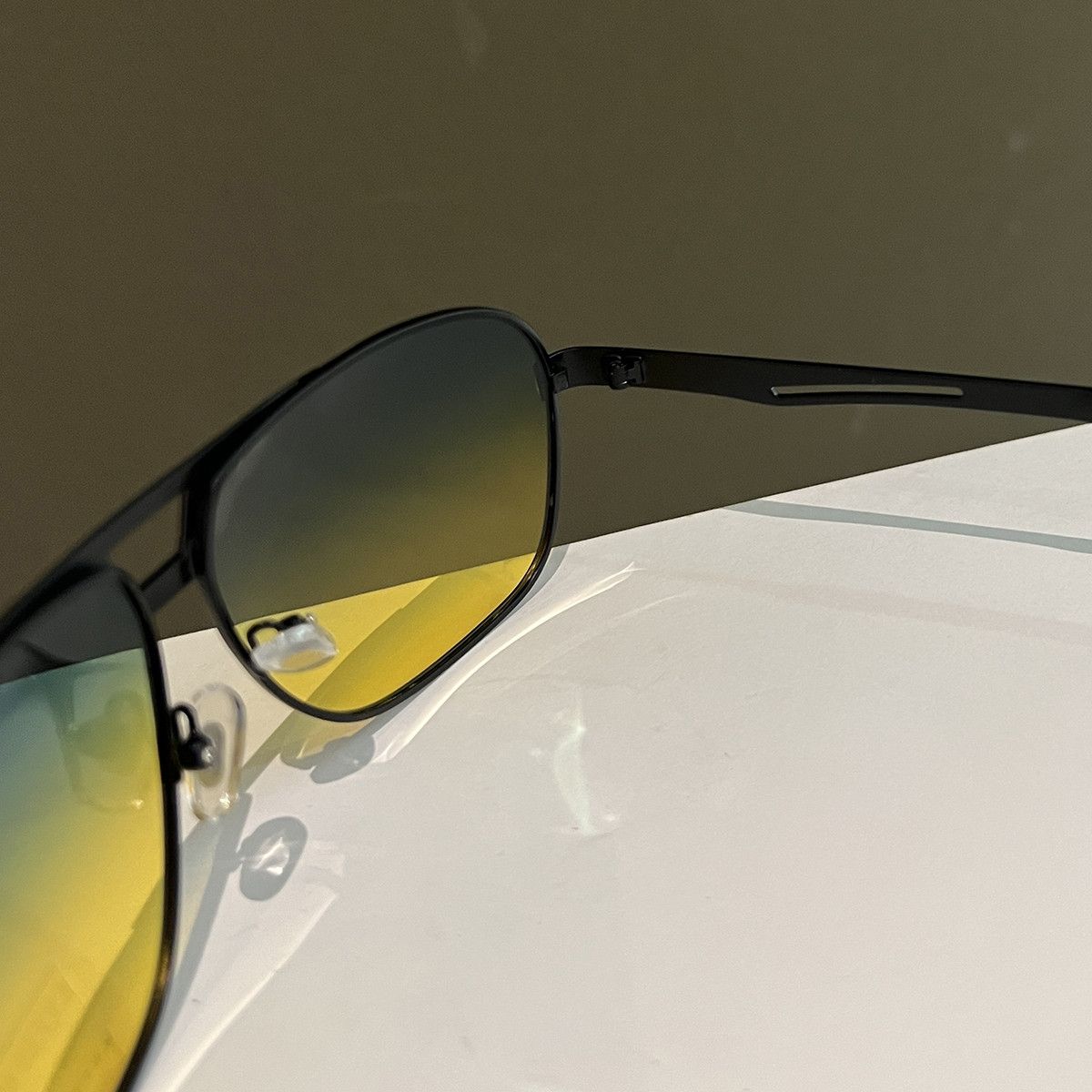 VIBE Dark Street ins style custom avant-garde sunglasses Size ONE SIZE - 5 Thumbnail