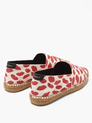 Saint Laurent Paris o1bcso1str1124 Espadrilles in Red/White Size US 9 / IT 39 - 2 Thumbnail