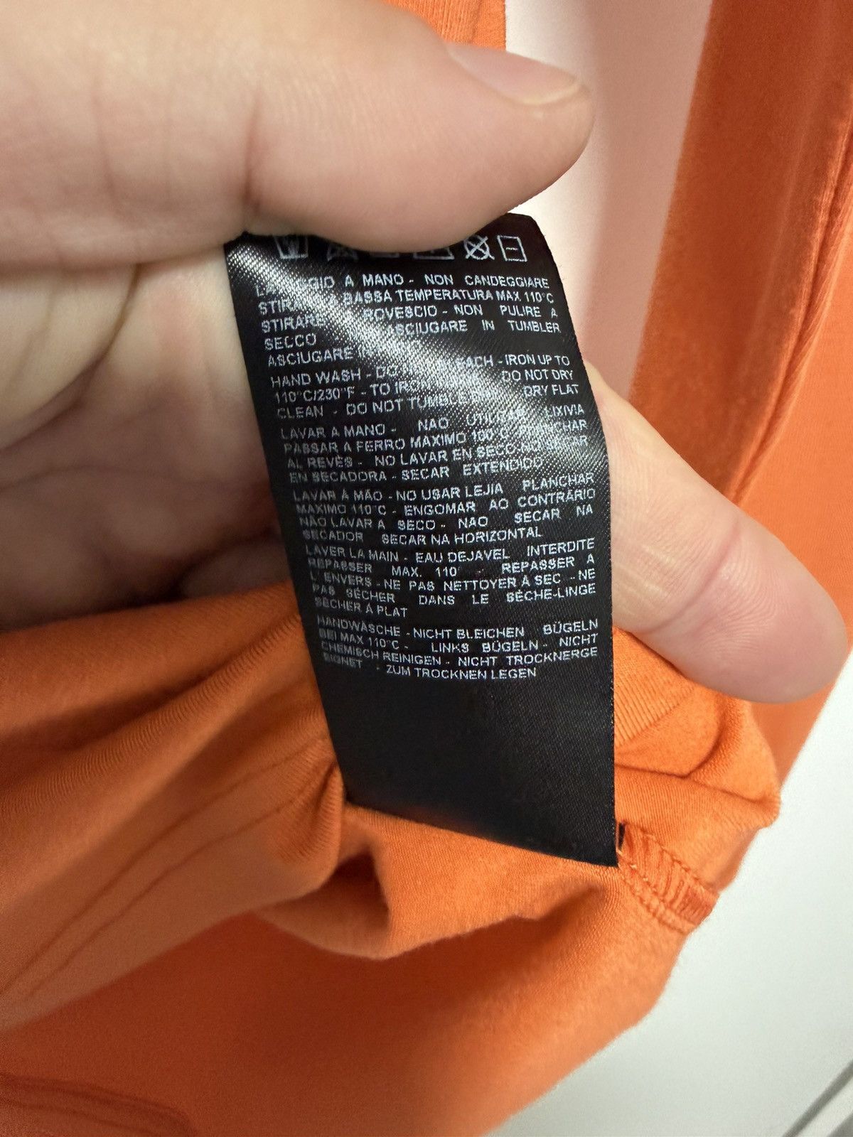 Raf Simons Raf Simons Orange Turtleneck sweater Size US S / EU 44-46 / 1 - 10 Thumbnail