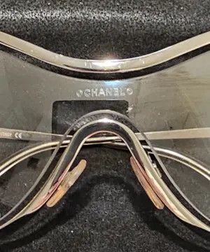 CHANEL Sunglasses 4030 Rimless Rhinestone 4017 Shields
