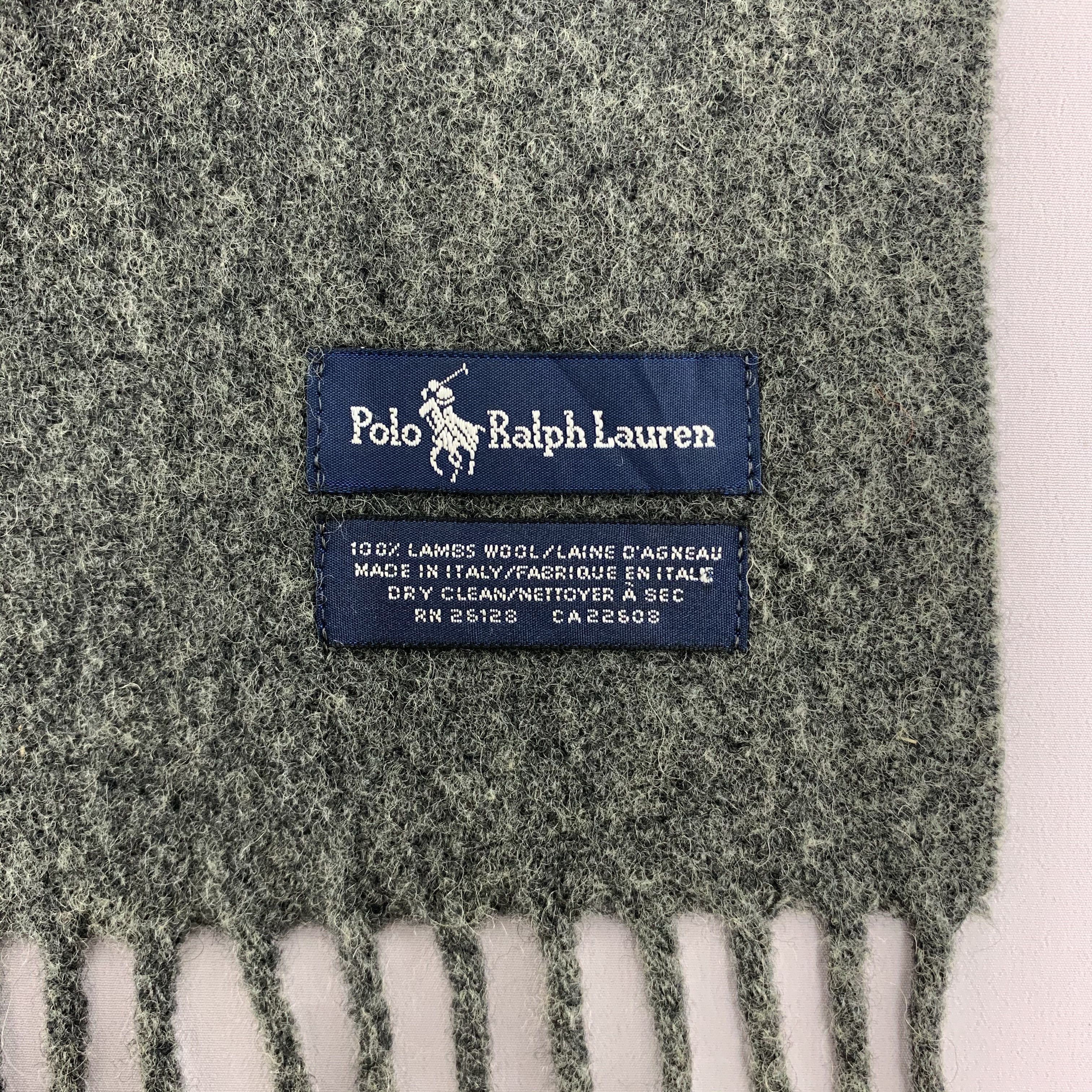Polo Ralph Lauren Polo Ralph Lauren Scarf Wool Muffler Neck Wrap BL5014 Size ONE SIZE - 5 Thumbnail