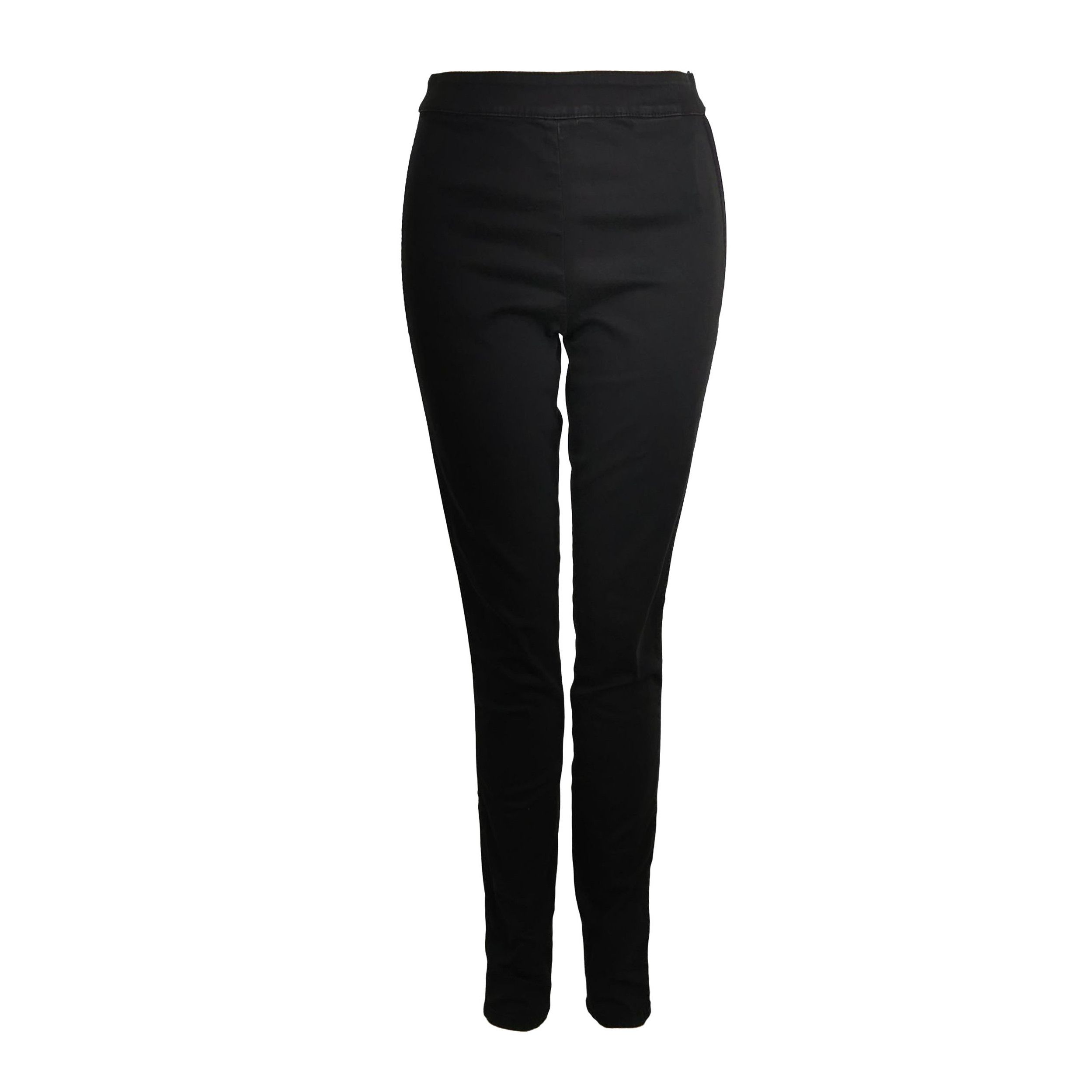 Prada Prada Black Slim Fit Cotton Trousers Size 27 0089 Size 27" / US 4 / IT 40 - 1 Thumbnail