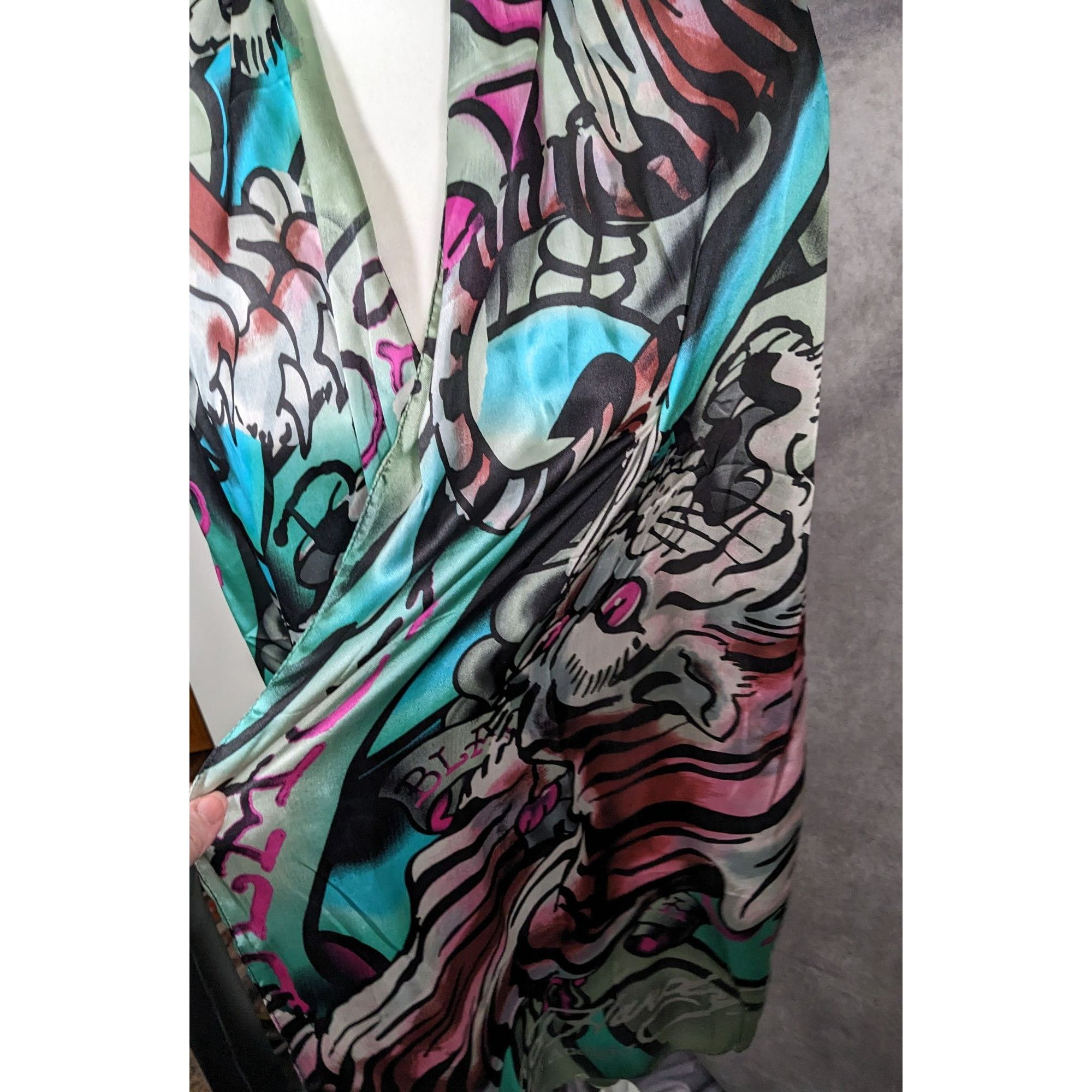Christian Audigier × Ed Hardy Ed Hardy X Christian Audigier Tiger Scarf Size ONE SIZE - 7 Thumbnail
