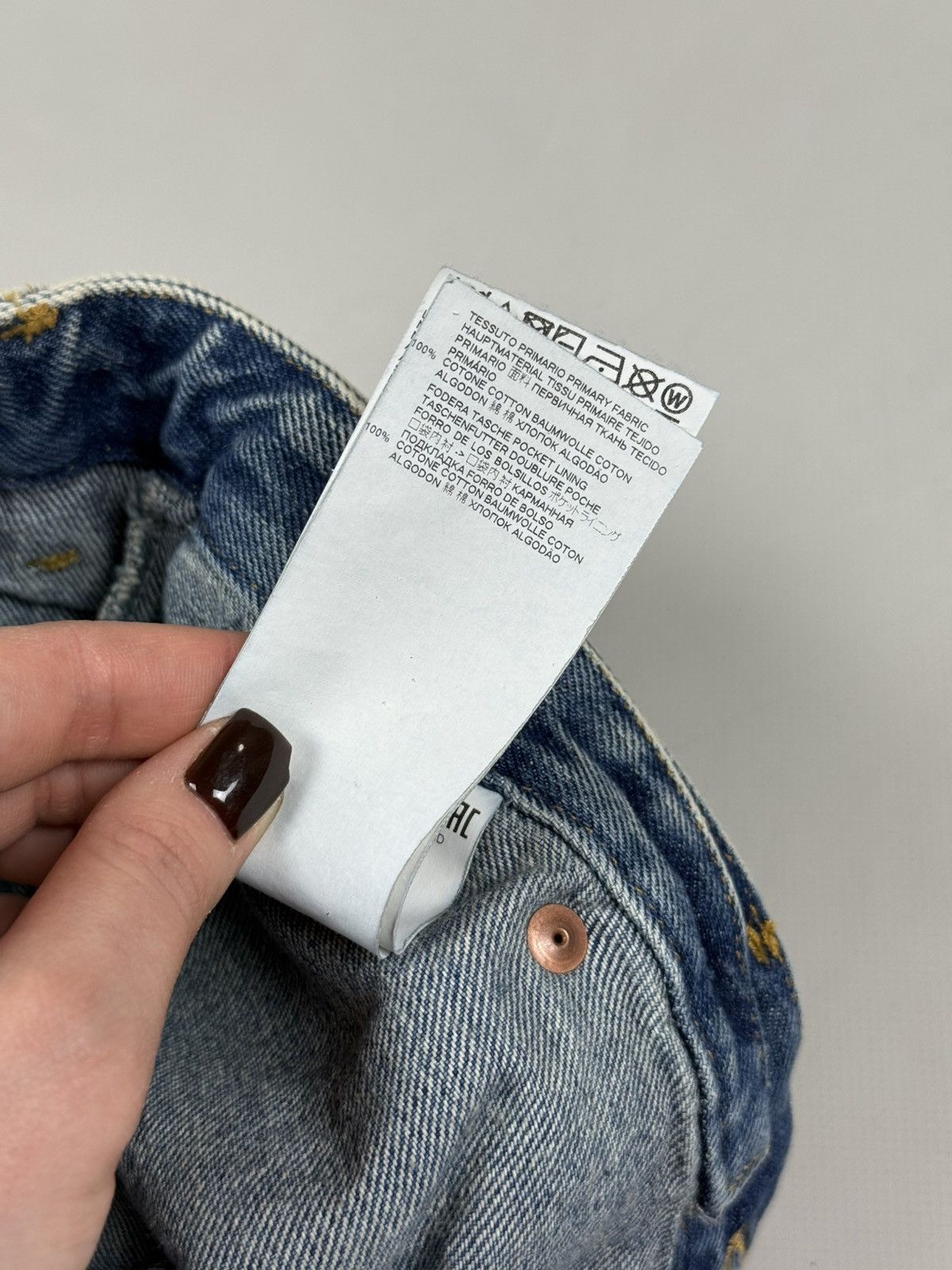 Maison Margiela BNWT! Maison Margiela Ladies Denim Pencil Wrap Midi Skirt Size 28" / US 6 / IT 42 - 17 Thumbnail