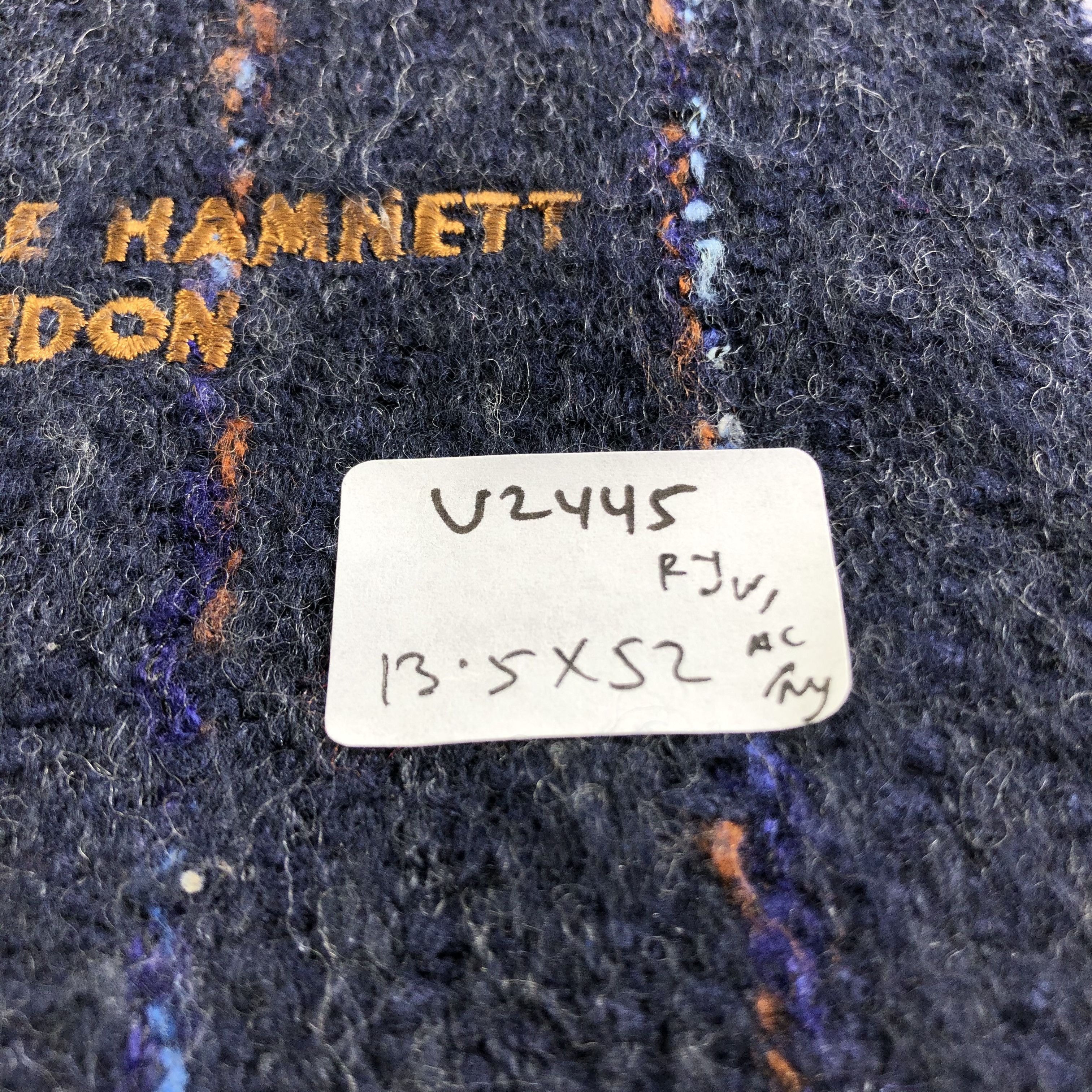 Katharine Hamnett London Katharine Hamnett Wool Scarf Muffler Neckwear V2445 Size ONE SIZE - 7 Thumbnail