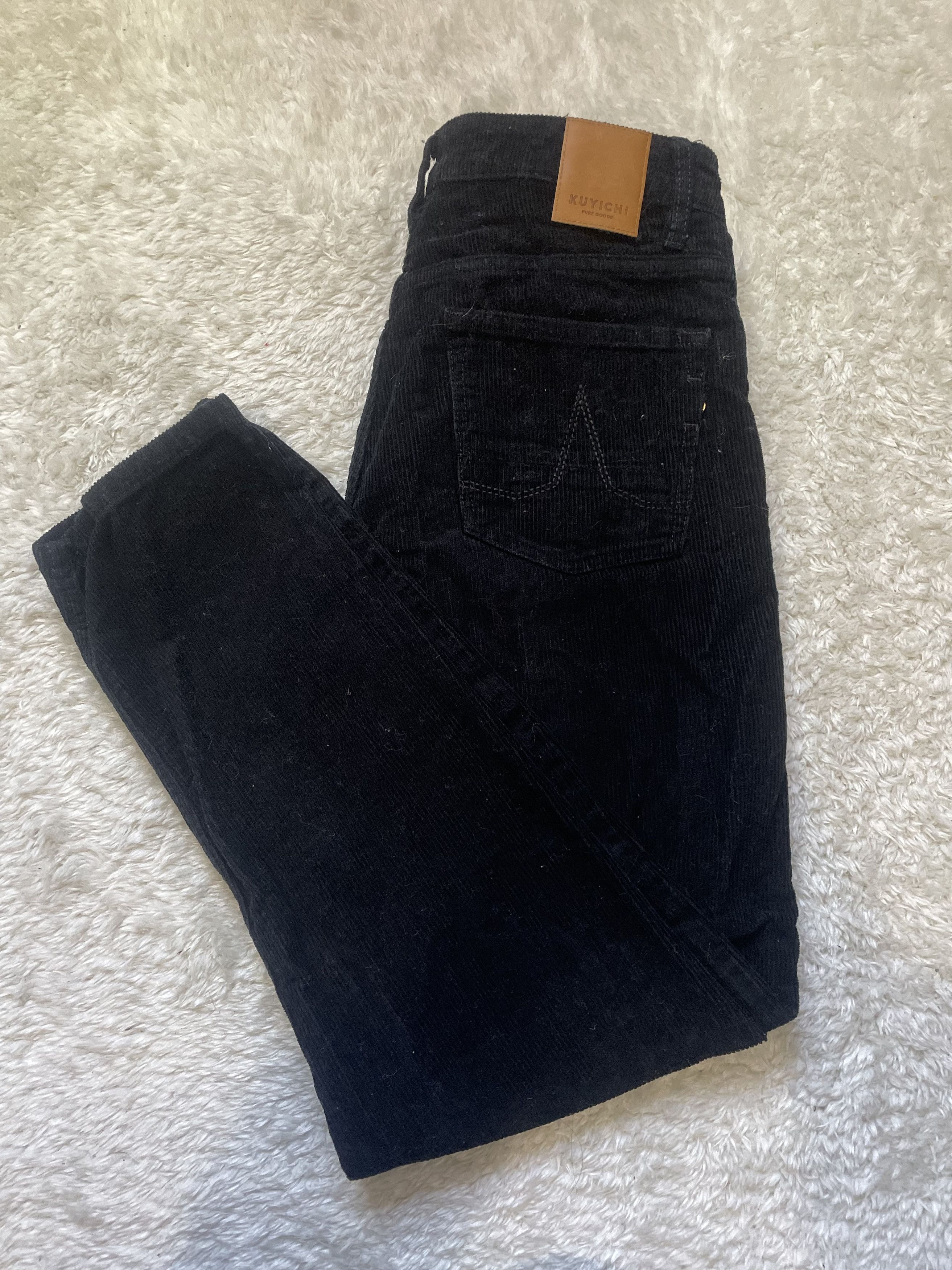 Other Kiyuchi 'Nora Loose Tapered' Organic Cotton Corduroy Pants Size 26" / US 2 / IT 38 - 3 Thumbnail