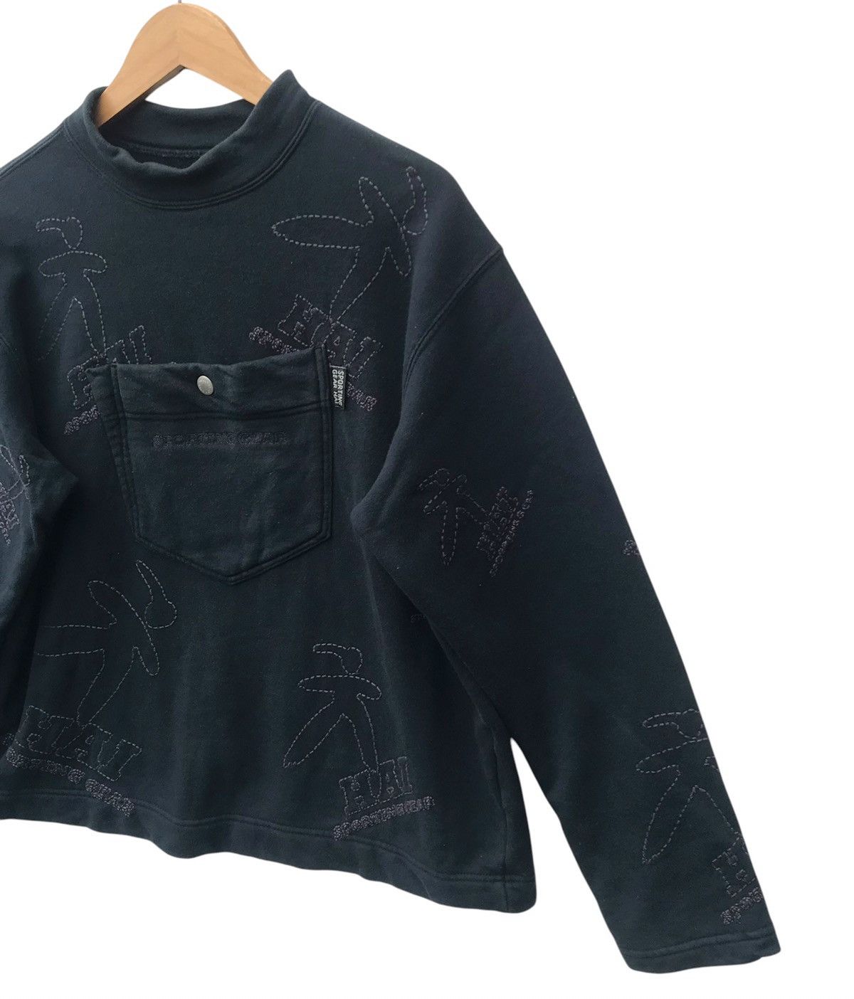 Hai Sporting Gear Hai Sporting Gear Issey Miyake Pullover Pocket Sweater Size US M / EU 48-50 / 2 - 3 Thumbnail