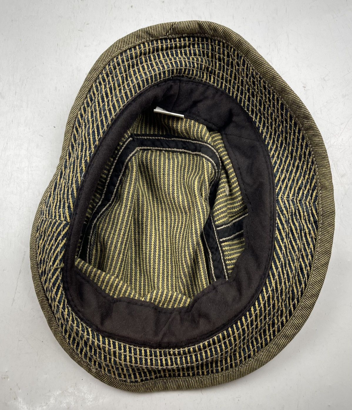 Japanese Brand striped bucket hat tc49 Size ONE SIZE - 5 Thumbnail