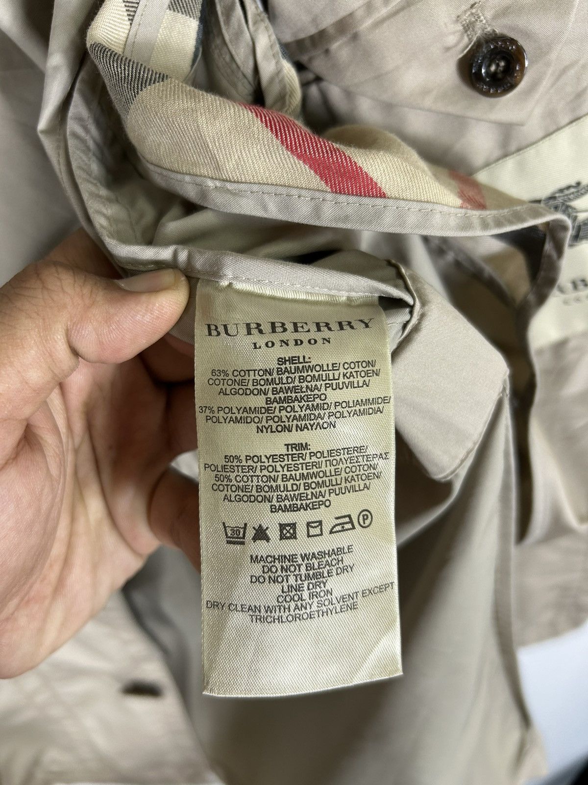 Burberry 🔥Burberry London Nova Check Zipper Jacket Size US L / EU 52-54 / 3 - 13 Thumbnail