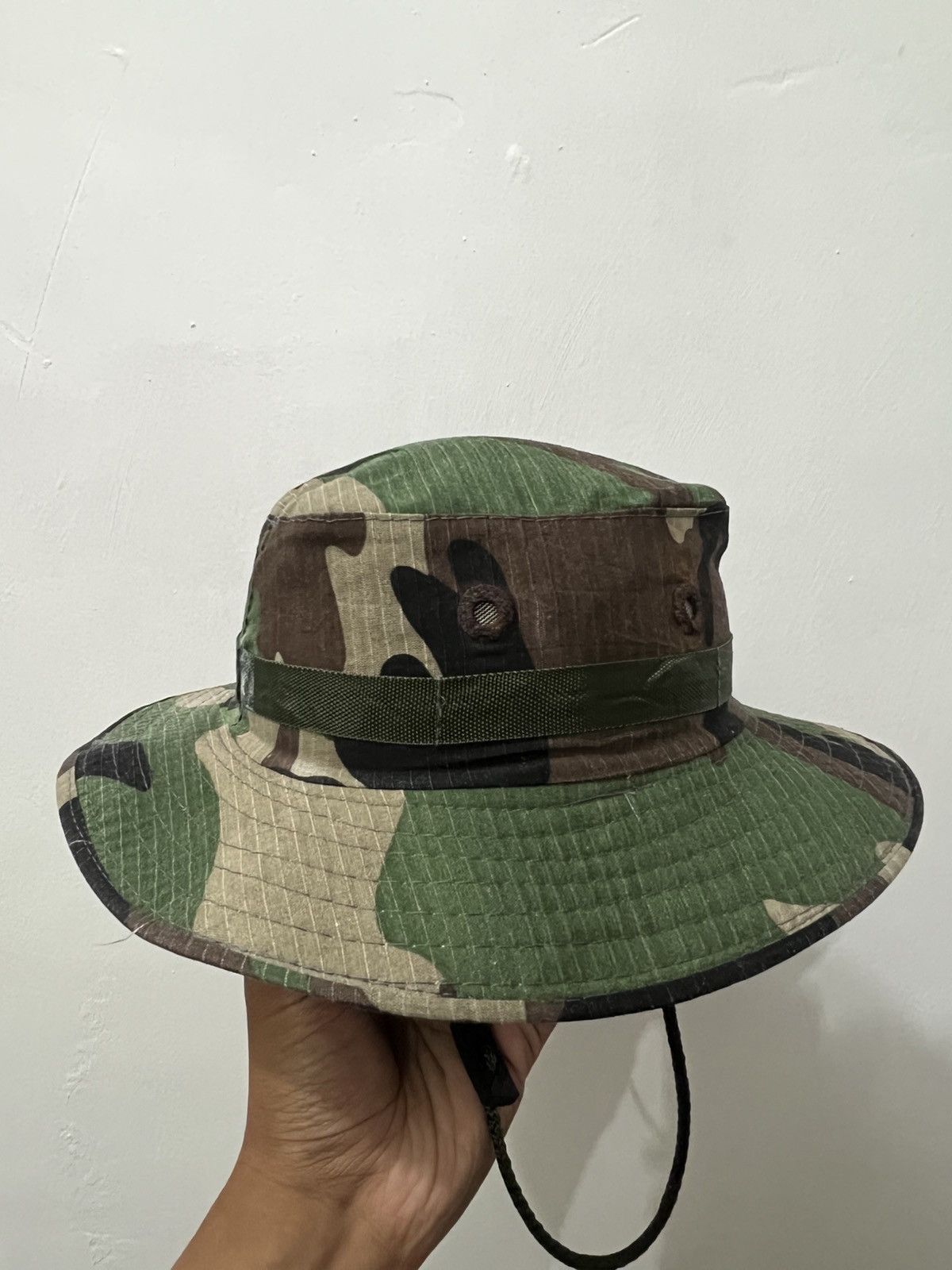 If Six Was Nine Military Tactical Camouflage Woodland Hat Cap Size ONE SIZE - 4 Thumbnail
