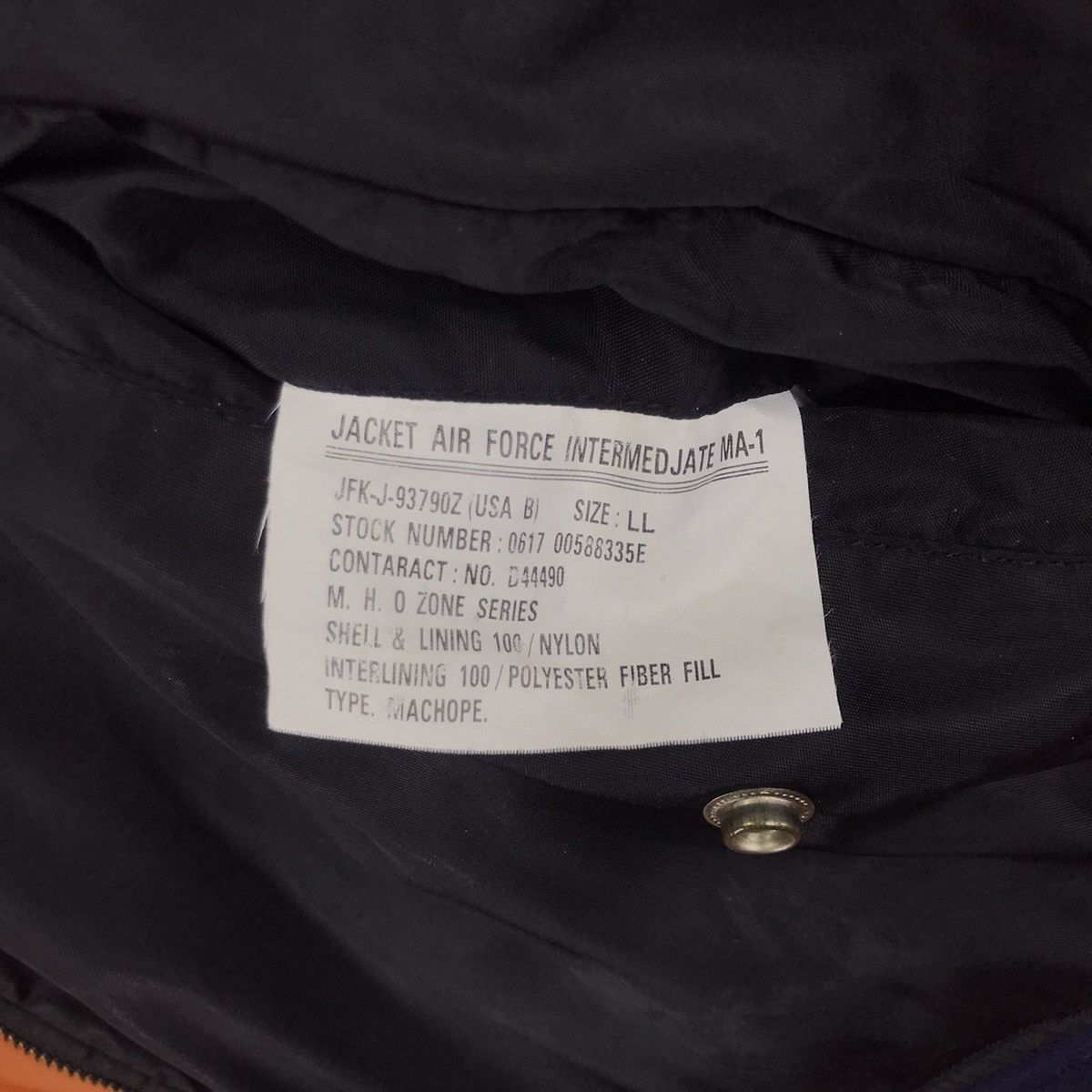 Other Vintage Air Force Flight Jacket Size US XL / EU 56 / 4 - 7 Thumbnail