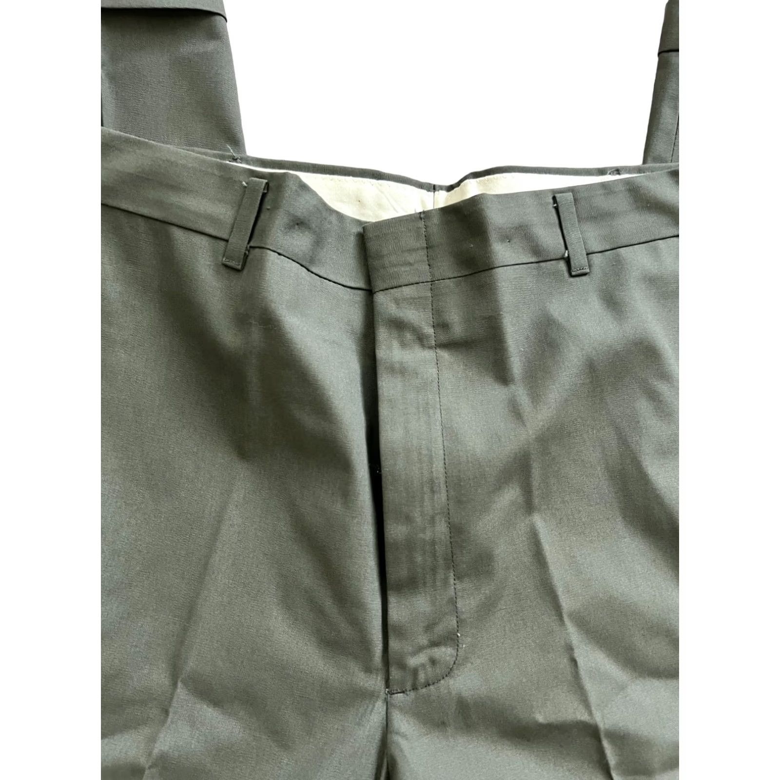 Farah Farah Pants Mens Dark Gray Straight Leg Slash Pockets Dress Formal Size 32x32 Size US 32 / EU 48 - 3 Thumbnail