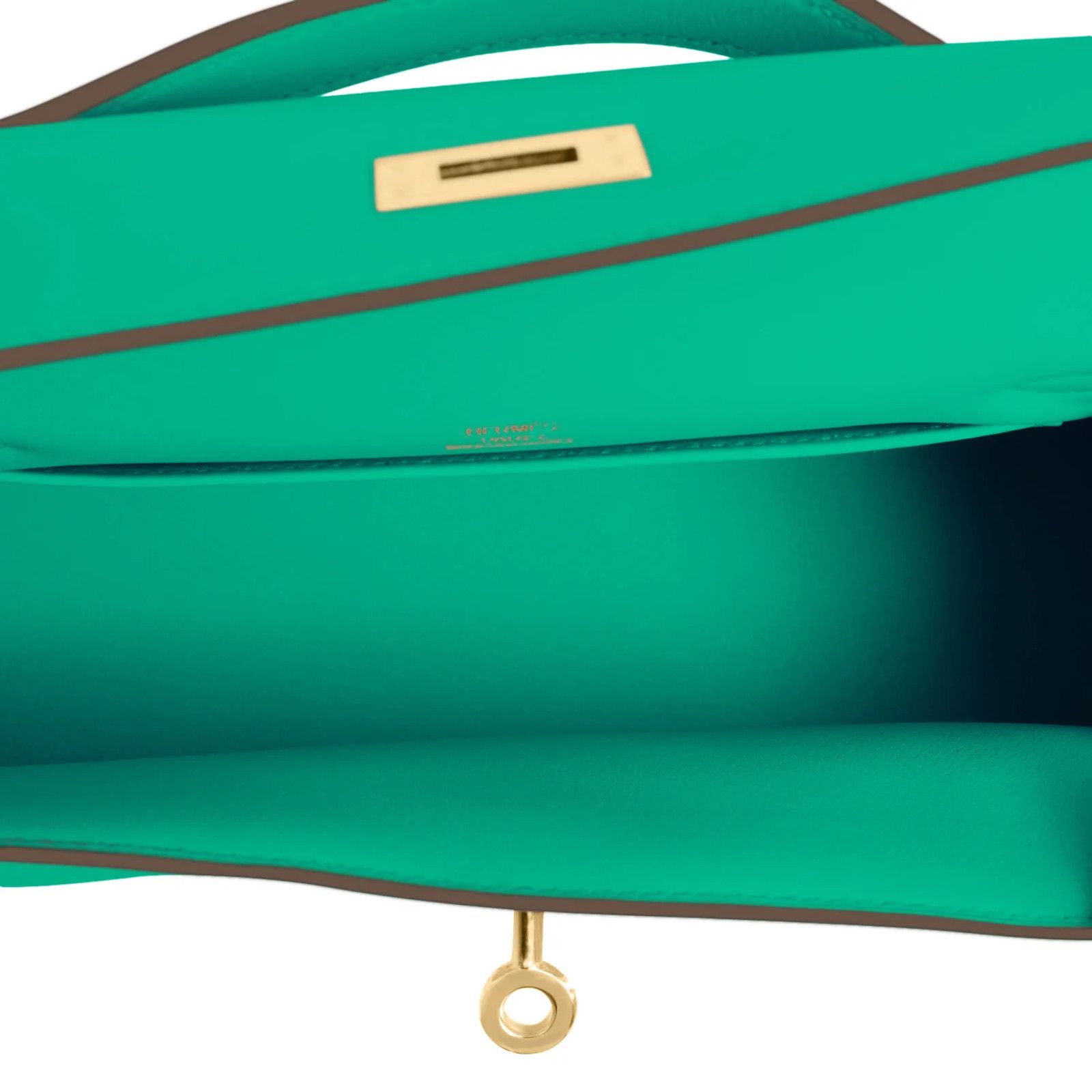 Hermes Hermes Kelly Pochette Mini Kelly Gold Hardware Clutch Bag Size ONE SIZE - 6 Thumbnail