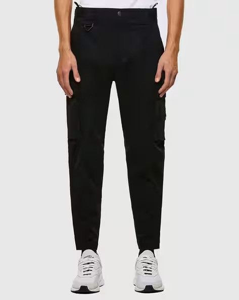 Diesel Men's Diesel P-Freddy Multipocket Cargo Black Pants Size 36 Size US 34 / EU 50 - 3 Thumbnail