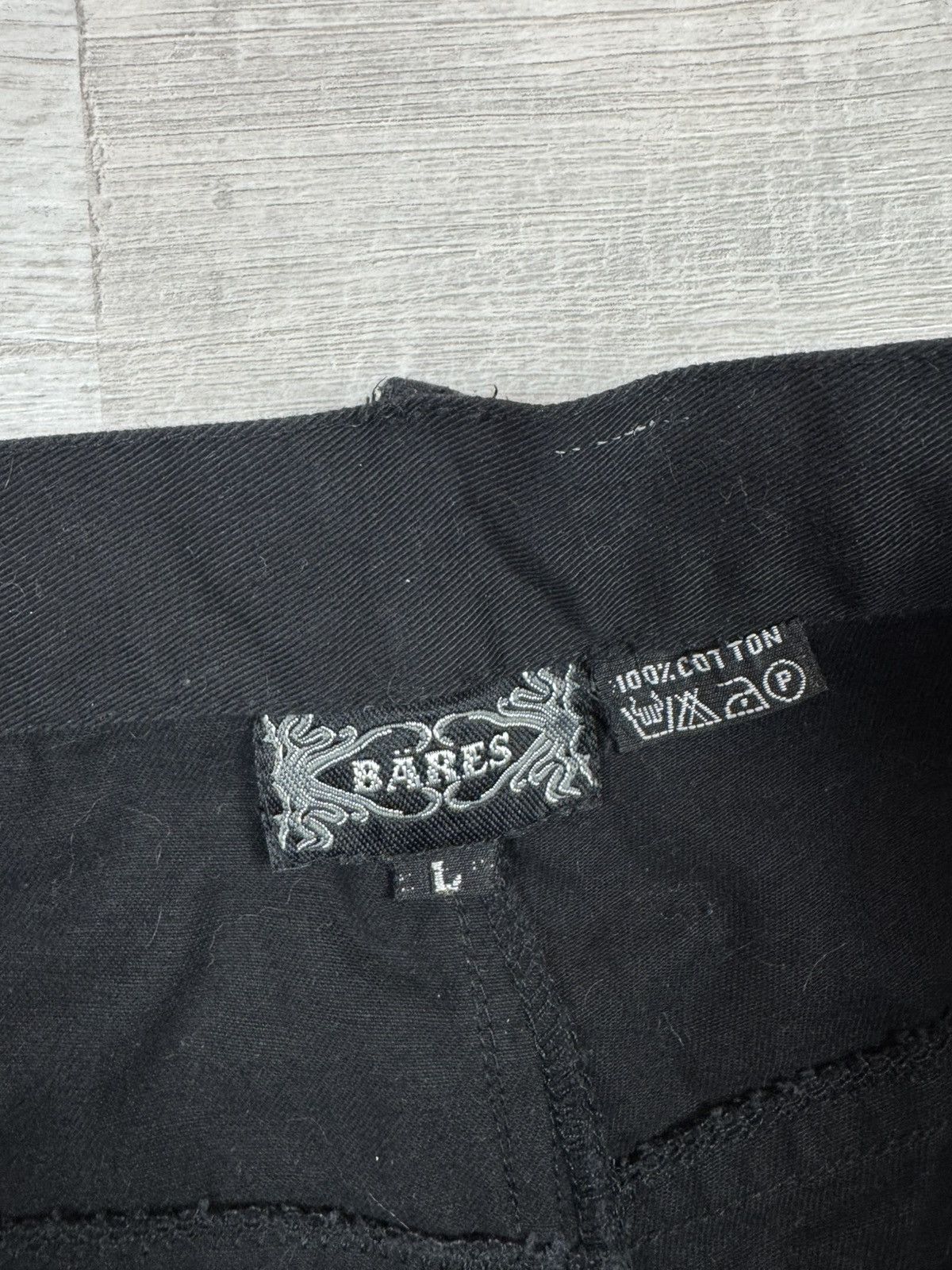Japanese Brand Vintage Crazy Y2K Avant Garde Baggy Bandage Gothic Pants L Size US 34 / EU 50 - 7 Thumbnail