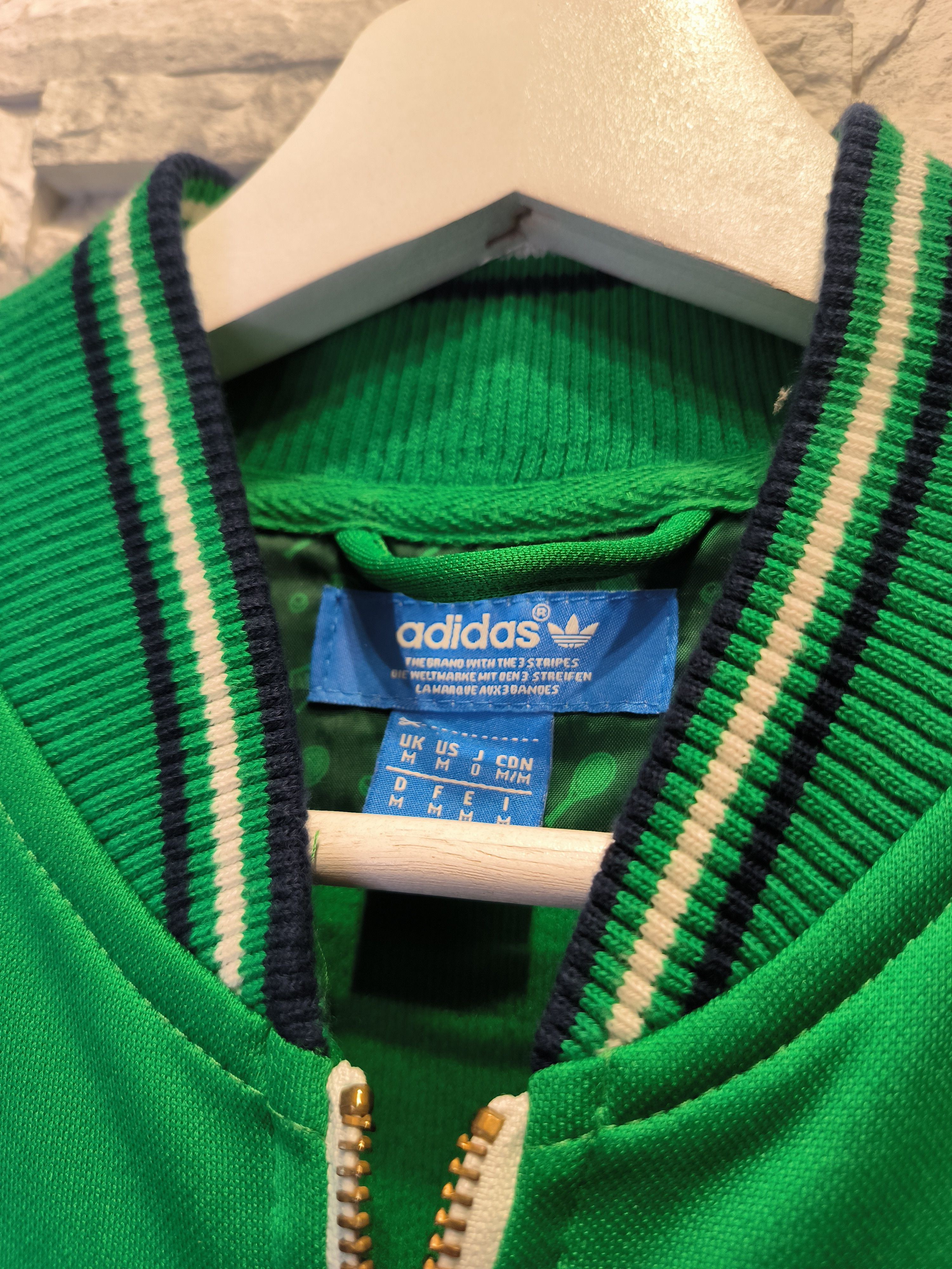 Adidas Adidas Stan Smith Tracksuit Zip Logo Green Size US M / EU 48-50 / 2 - 4 Thumbnail