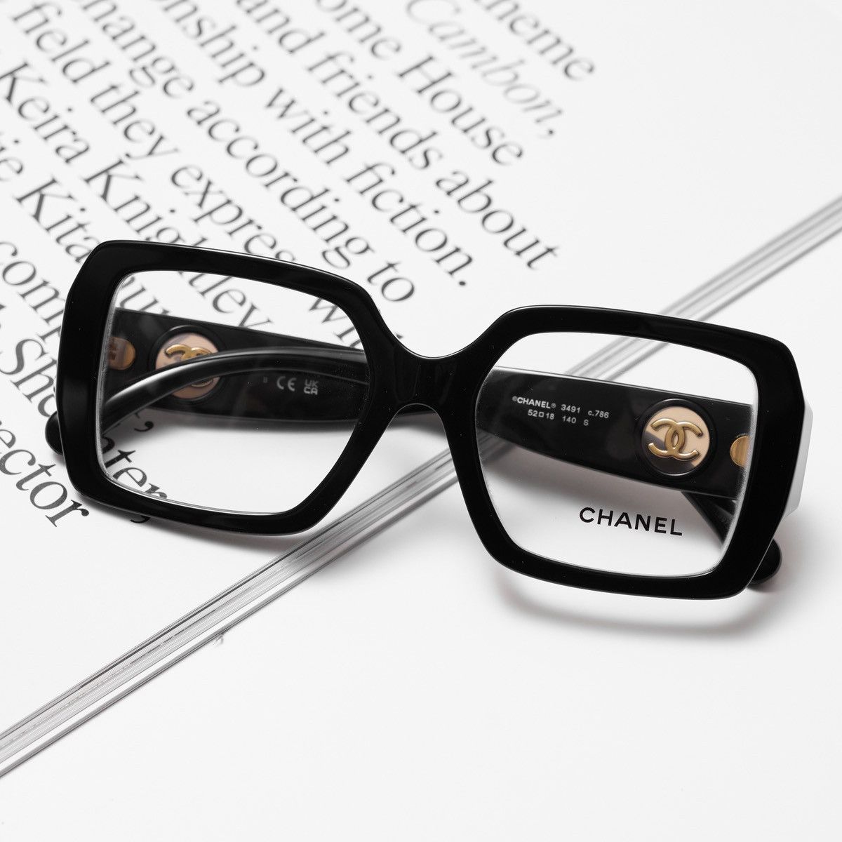 Chanel CHANEL 0CH3491 C786 GLASSES Size ONE SIZE - 6 Thumbnail