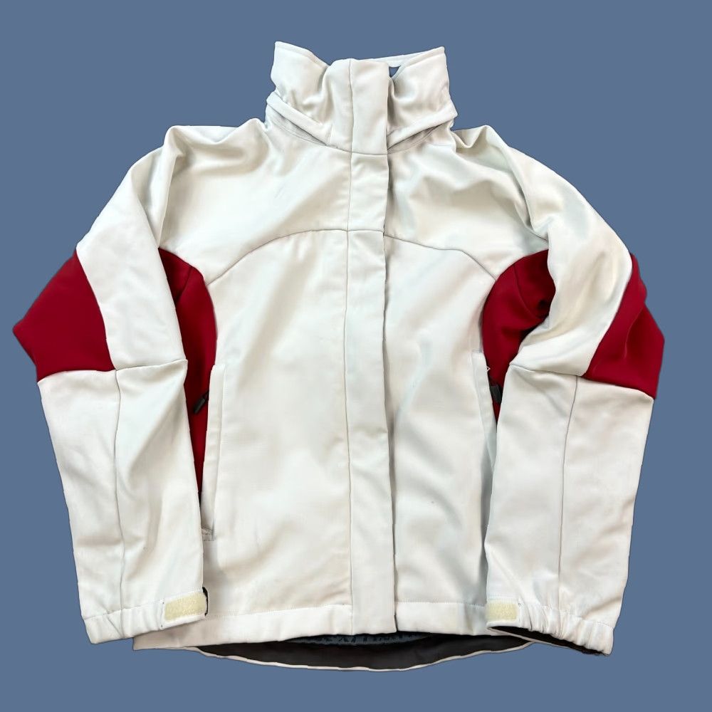 Salomon VINTAGE Salomon Jacket Women’s S White Red Clima Pro Smart Skin Outdoor Y2K Jacket Women’s Small White Red Clima Pro Smart Skin Outdoor Y2K Size S / US 4 / IT 40 - 1 Thumbnail