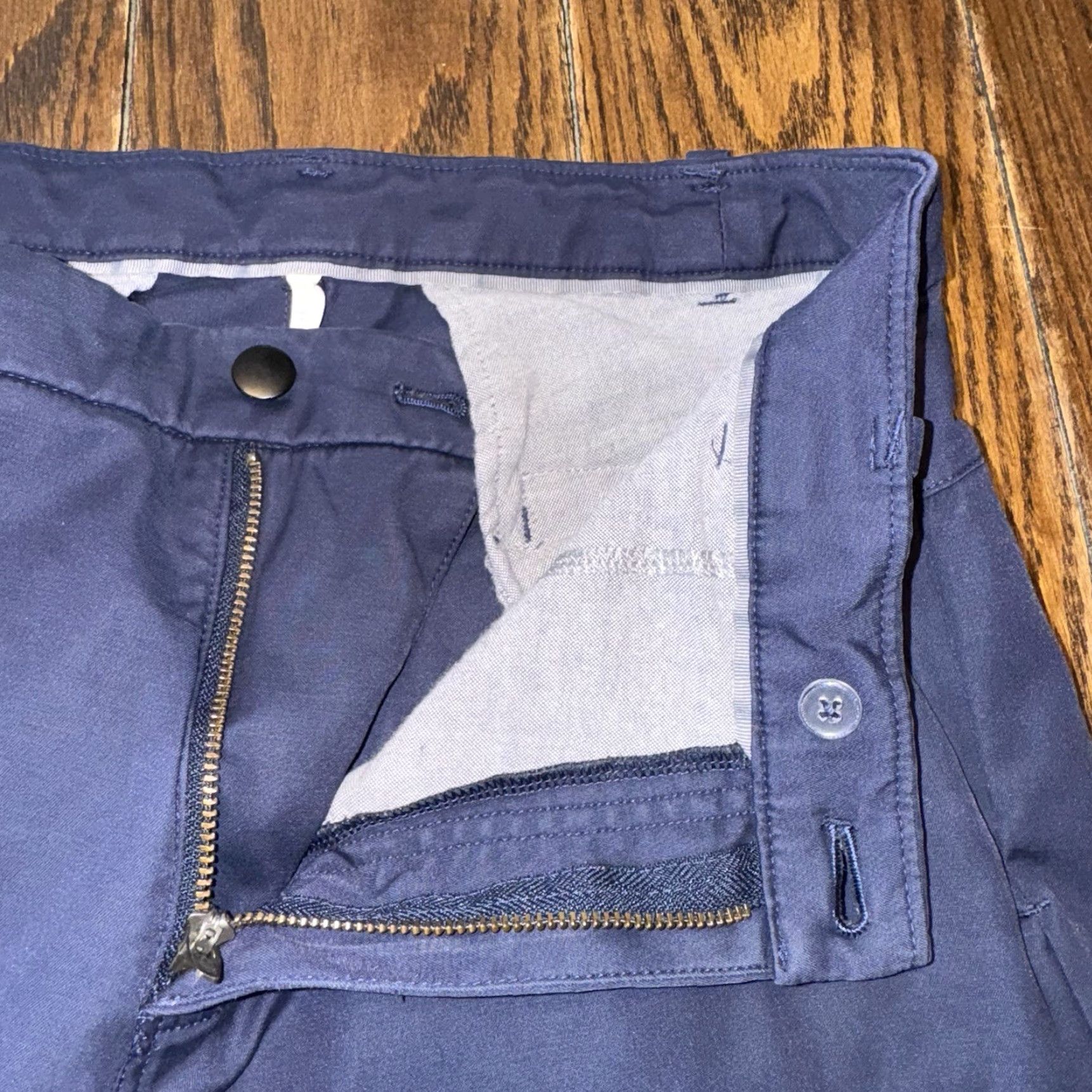 Lululemon Lululemon Men’s Navy Blue Pants 32x31 Stretch Zip Pockets Size US 32 / EU 48 - 5 Thumbnail