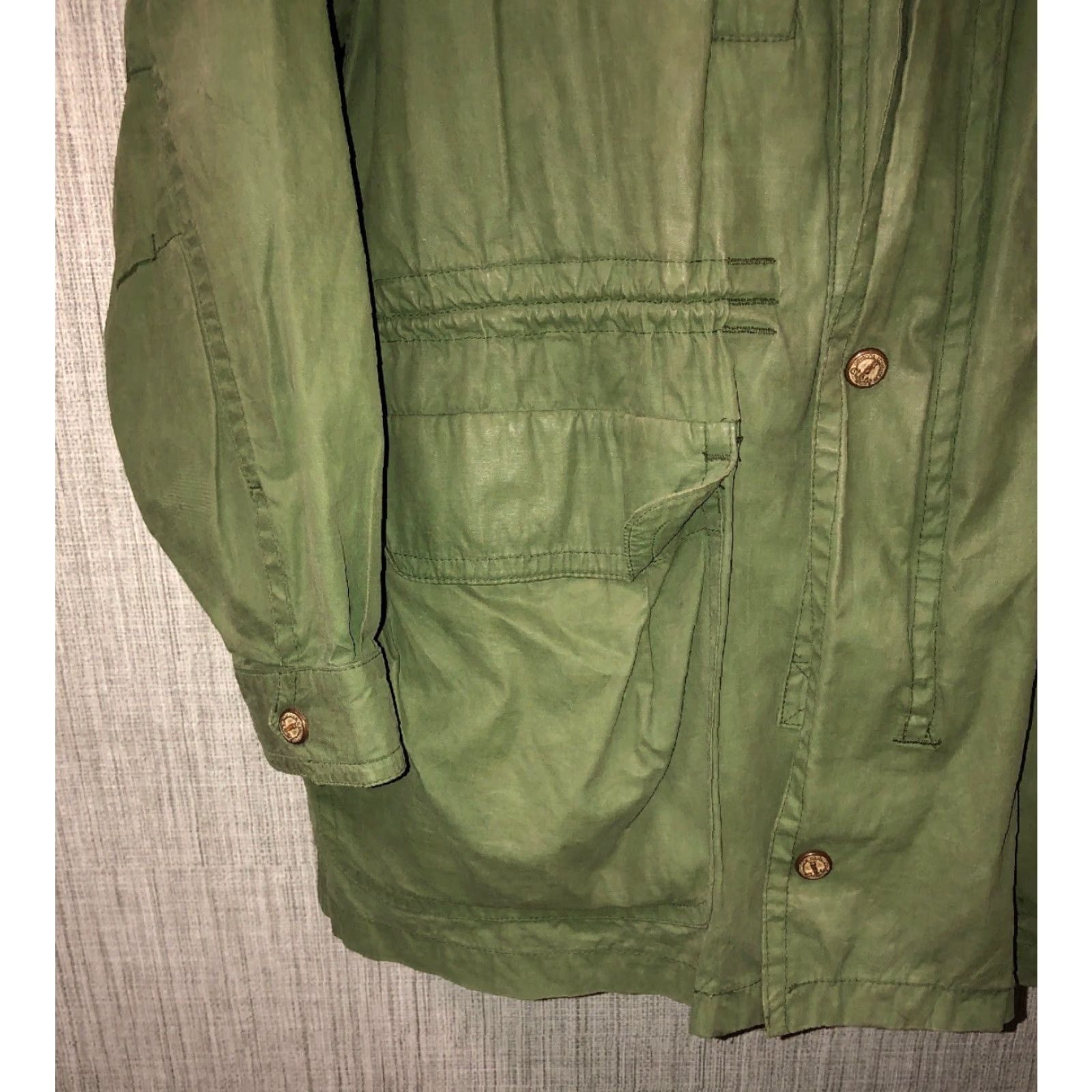Vintage Clima Jacket Mens Size 54 Green ITALY MADE Full Zip Size US L / EU 52-54 / 3 - 3 Thumbnail