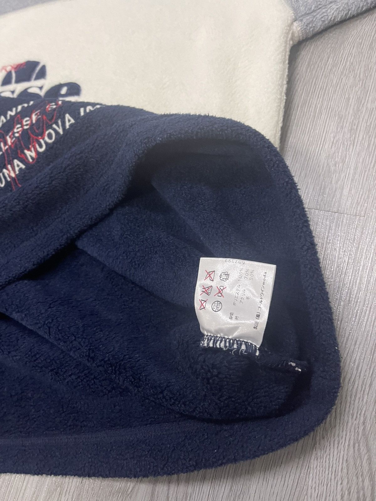 Vintage Vintage Ellese tricolour fleece pullover Size US M / EU 48-50 / 2 - 8 Thumbnail