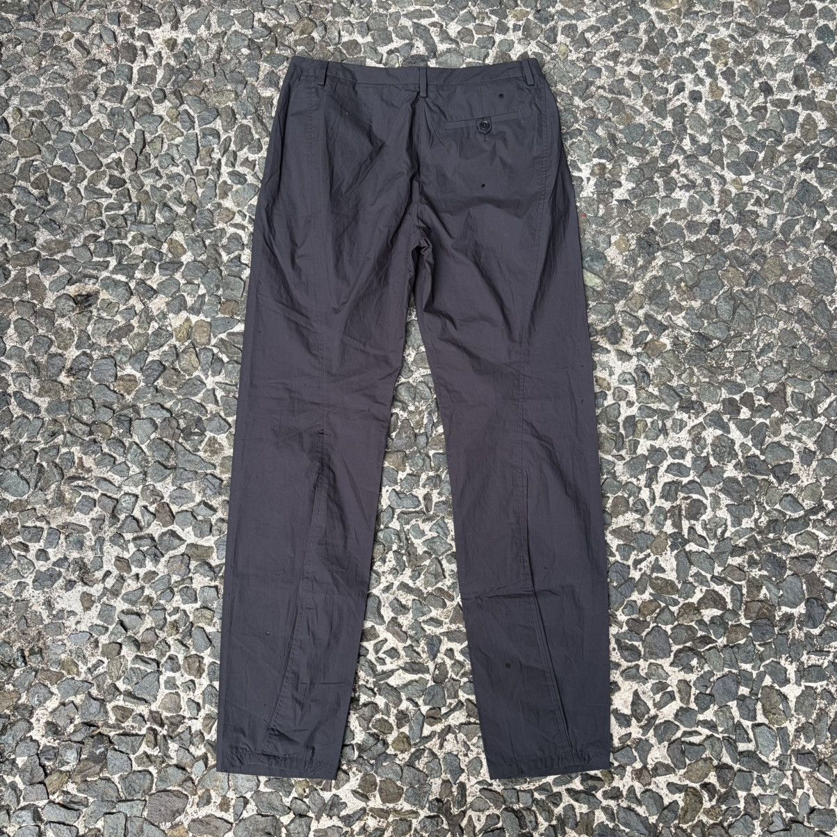 Balenciaga Balenciaga Pleated Metal Logo Pants Size 32" / US 10 / IT 46 - 5 Thumbnail