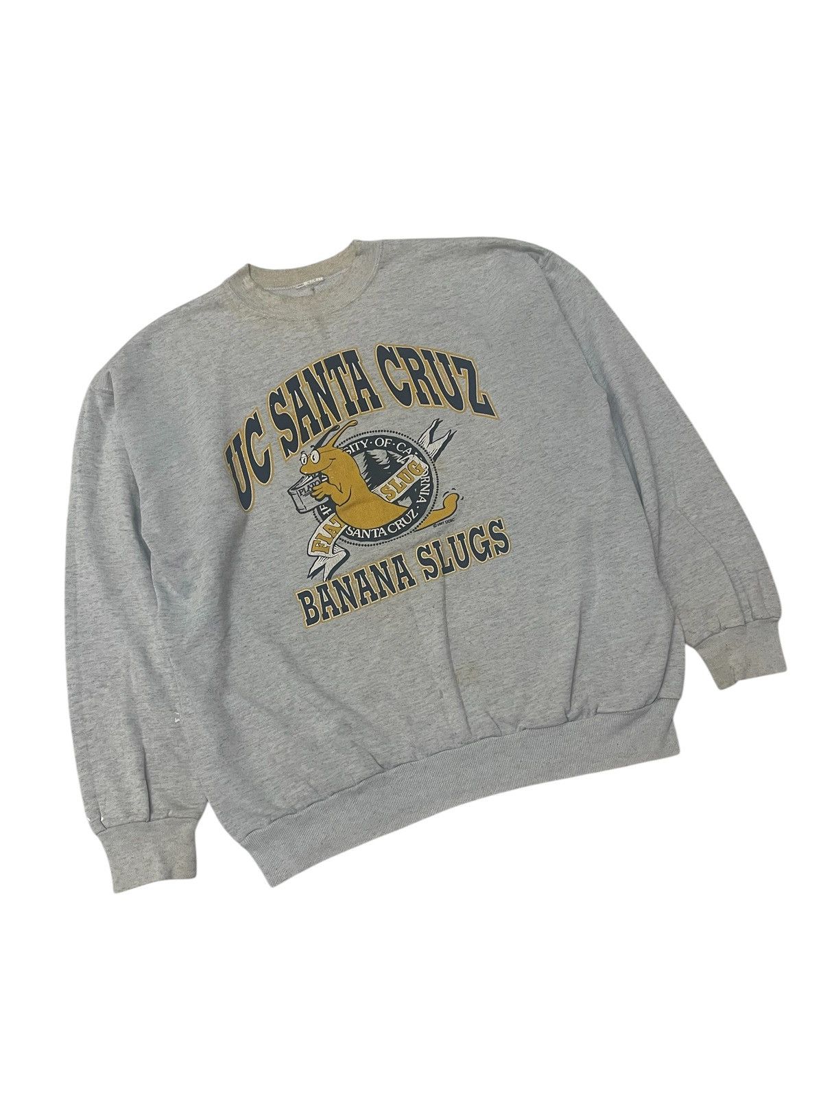 Santa Cruz Skateboards Vintage UC SANTA CRUZ Pulp Fiction Movie Used Sweatshirt Size US XL / EU 56 / 4 - 6 Thumbnail