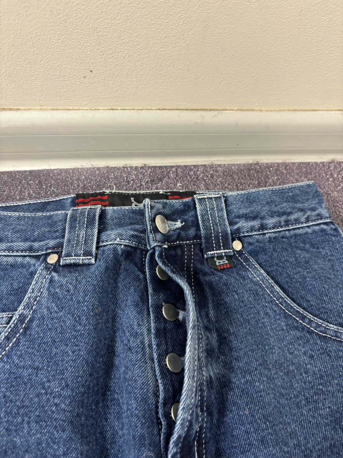 Other Vintage Bronx Clothing Y2K Skate Hype Blue Denim Baggy Jeans Size US 28 / EU 44 - 16 Thumbnail