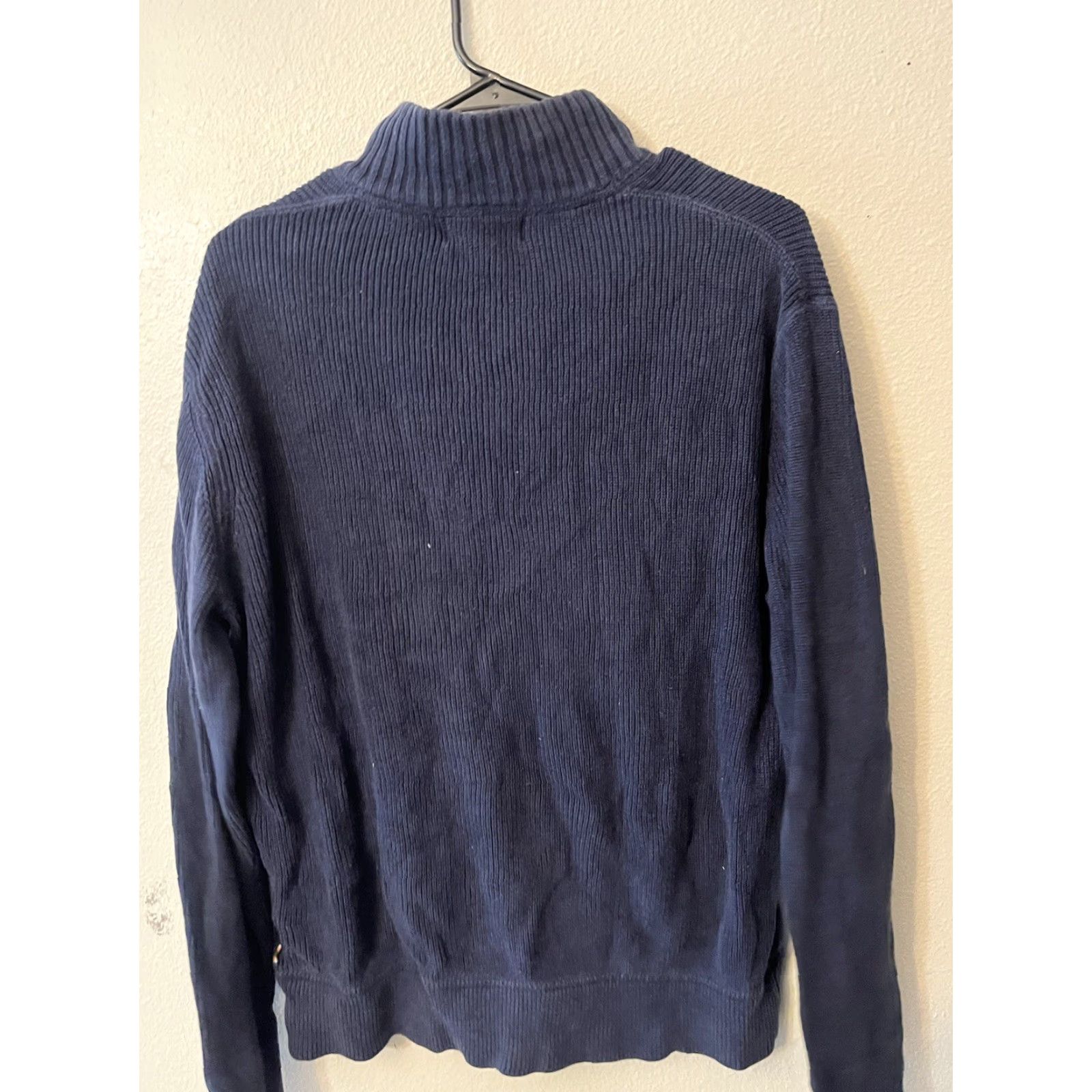 Eddie Bauer Eddie Bauer Pullover Sweater 1/4 Zip Fleece Medium Blue Women Size M / US 6-8 / IT 42-44 - 3 Thumbnail