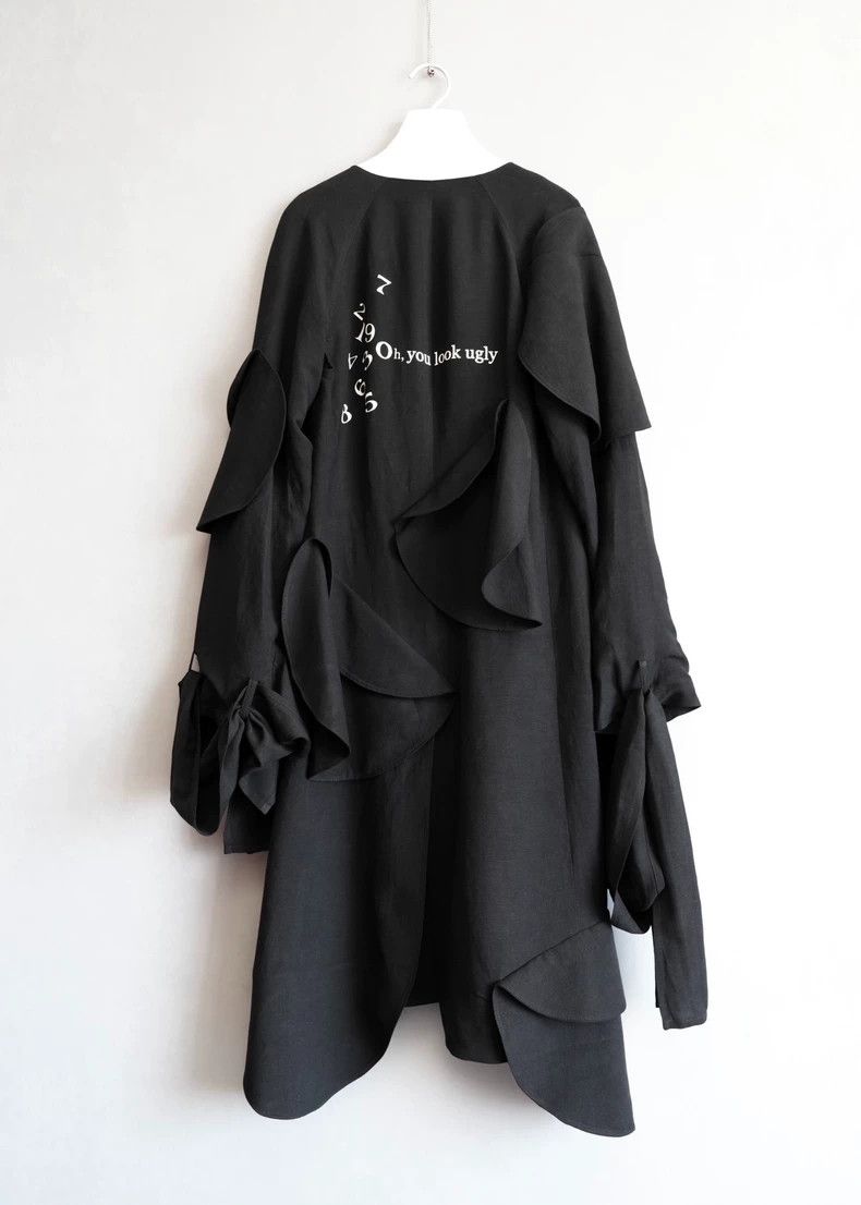 Yohji Yamamoto Yohji Yamamoto24SS Show Mushroom Pattern Coat 2503-Nextarro Size US S / EU 44-46 / 1 - 2 Thumbnail