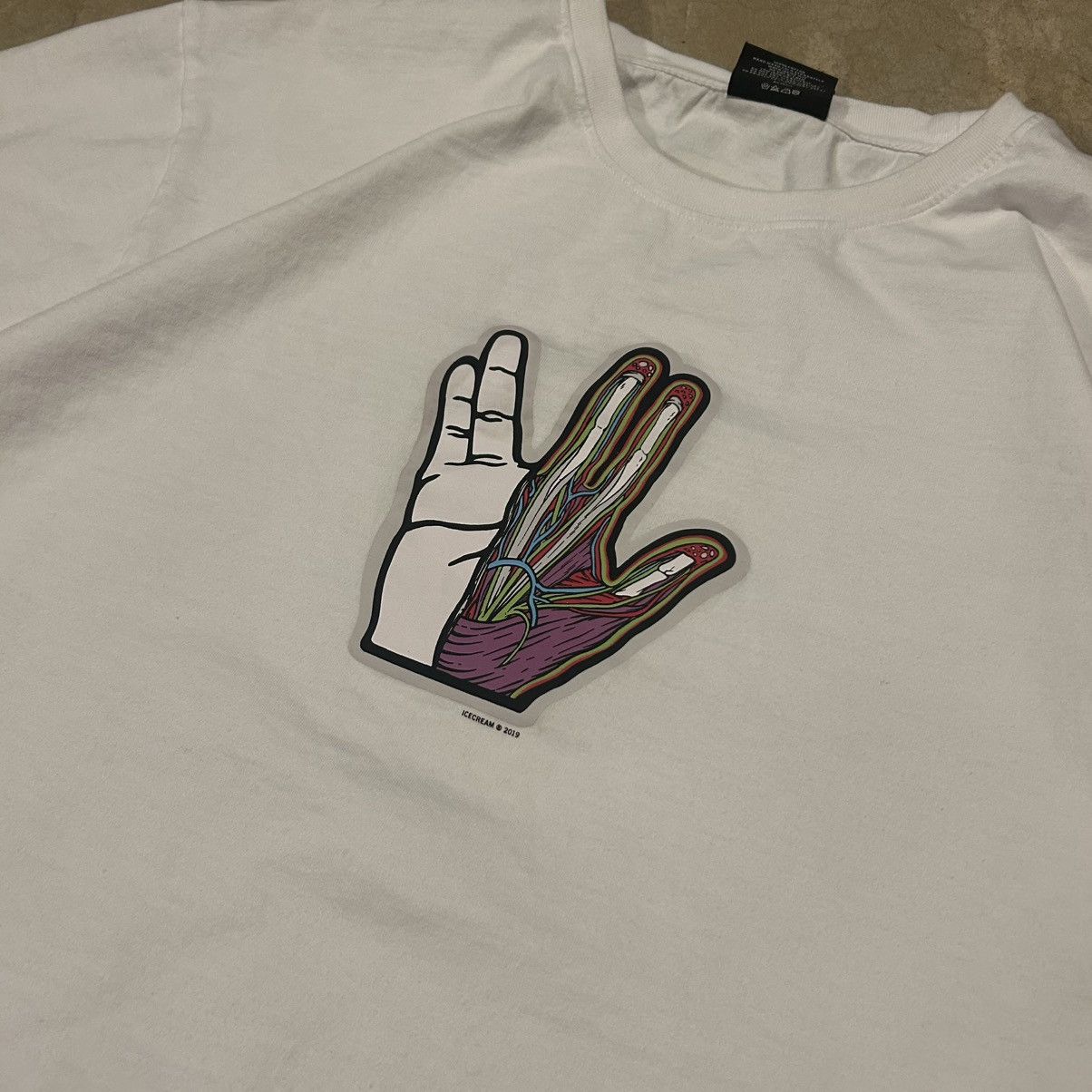 Billionaire Boys Club × Icecream IceCream Live Long and Prosper Logo Tee BBC Japan Rare Size US XXL / EU 58 / 5 - 3 Thumbnail