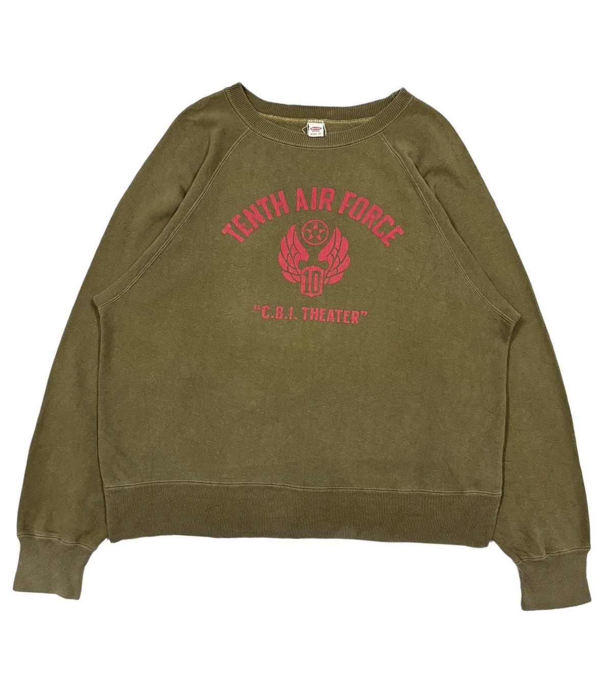 Buzz Rickson's × The Real McCoy's Toy Mccoy’s Tenth Air Force Pullover Sweatshirt Size US XS / EU 42 / 0 - 1 Thumbnail