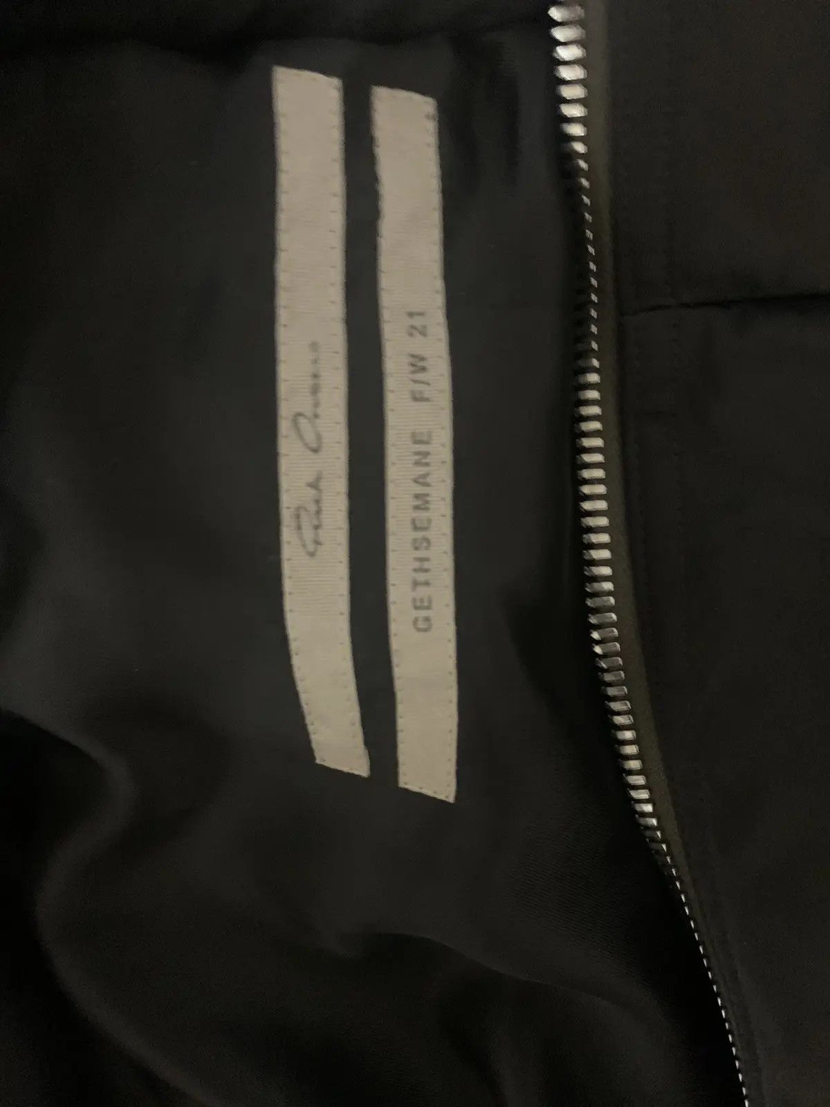 Rick Owens Rick Owens FW21 Gethsemane Girdered Bomber Size M / US 6-8 / IT 42-44 - 3 Thumbnail
