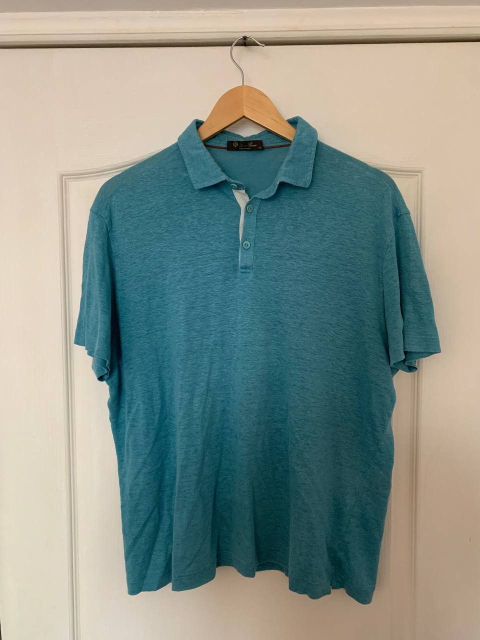 image of Loro Piana Linen Polo, Men's (Size XL)