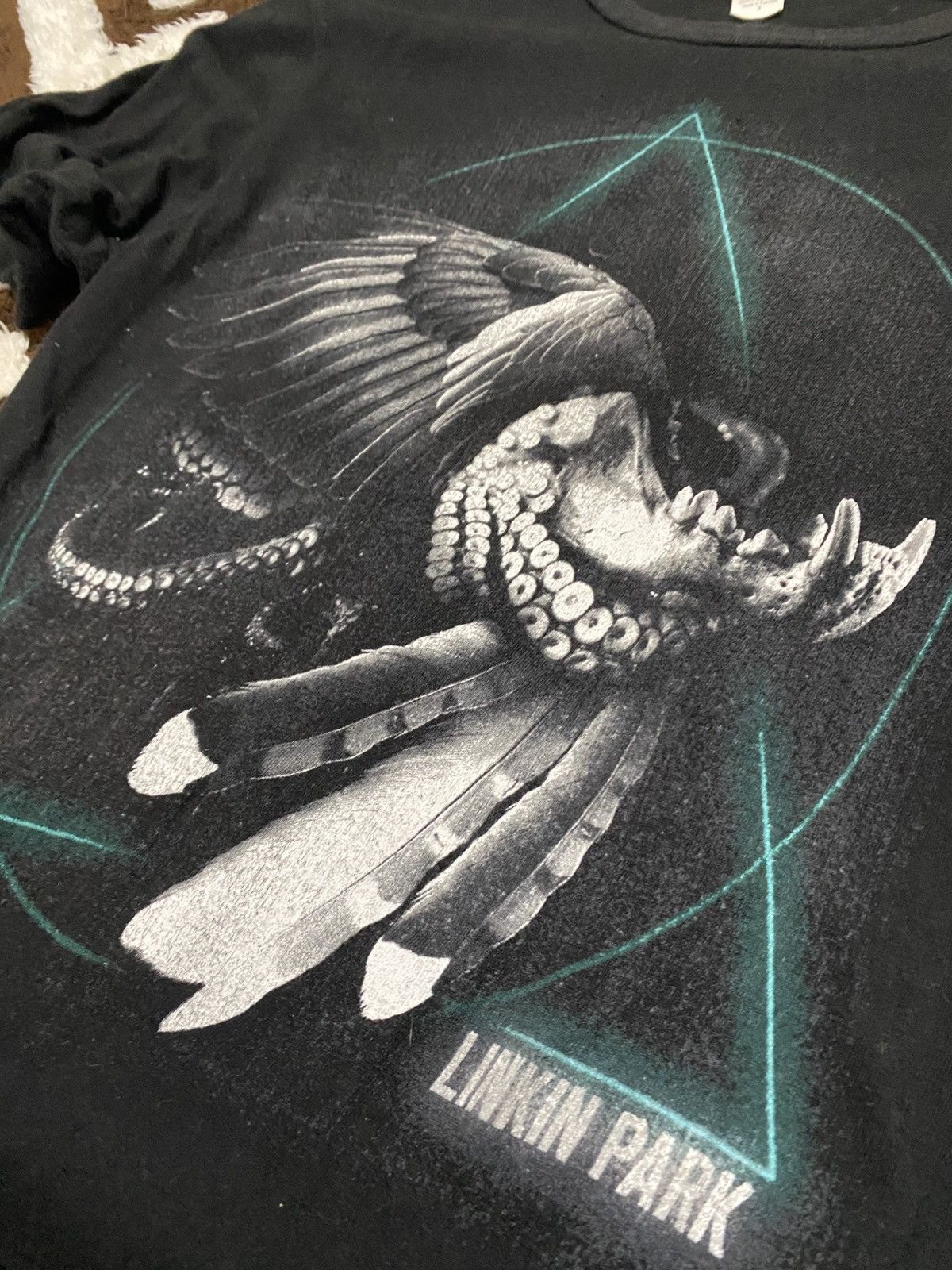 Band Tees × Tultex × Vintage Vintage Linkin Park Tees Size US S / EU 44-46 / 1 - 3 Thumbnail