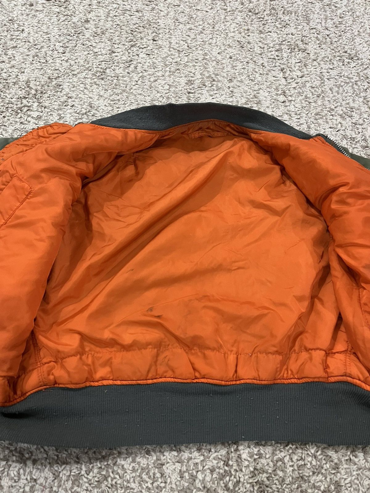 Alpha Industries 🔥 VINTAGE REVERSIBLE ALPHA INDUSTRIES MA-1 BOMBER JACKET Size US M / EU 48-50 / 2 - 7 Thumbnail