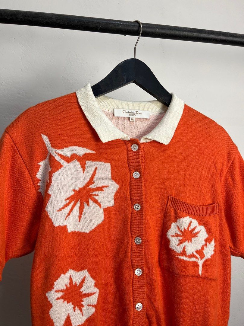 Christian Dior Monsieur Vintage Christian Dior Polo Shirt Size M / US 6-8 / IT 42-44 - 5 Thumbnail