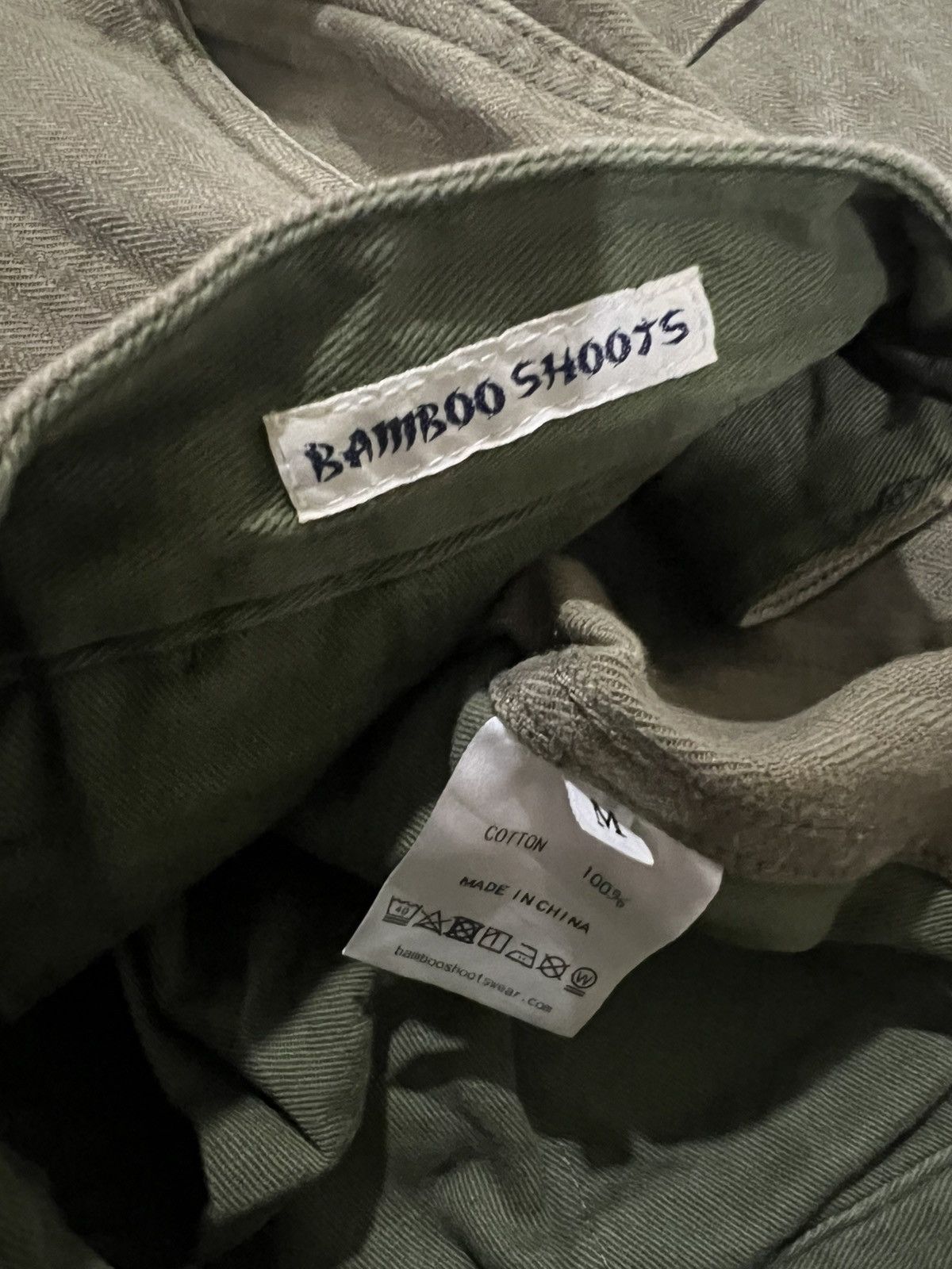 The Real McCoy's Vintage Military HBT Herringbone M-65 M-1951 Trousers Pants Size US 31 - 7 Thumbnail