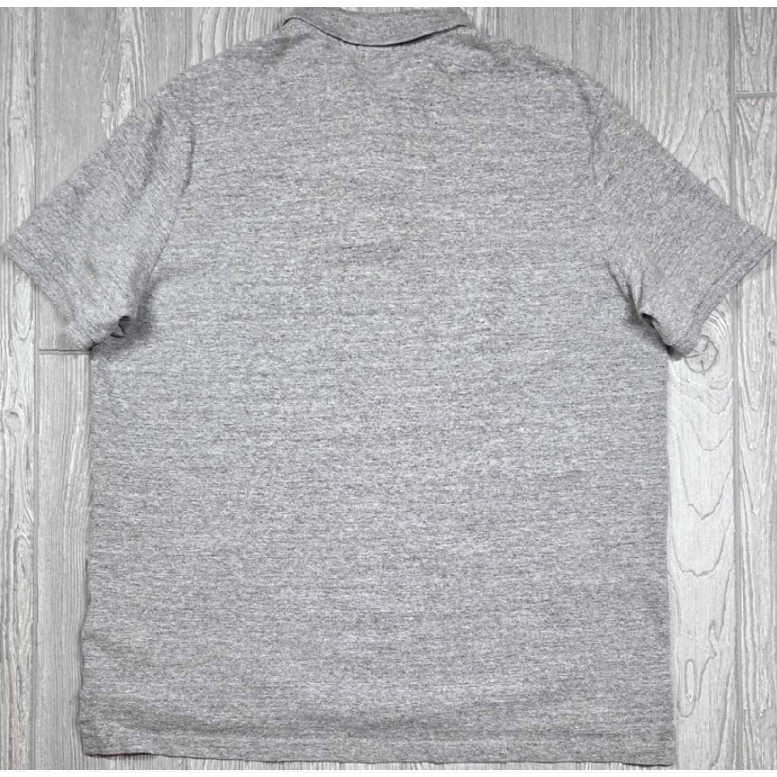Polo Ralph Lauren Polo Ralph Lauren Polo Shirt XL Heather Gray Short Sleeve Men Pique Black Pony Size US XL / EU 56 / 4 - 6 Thumbnail