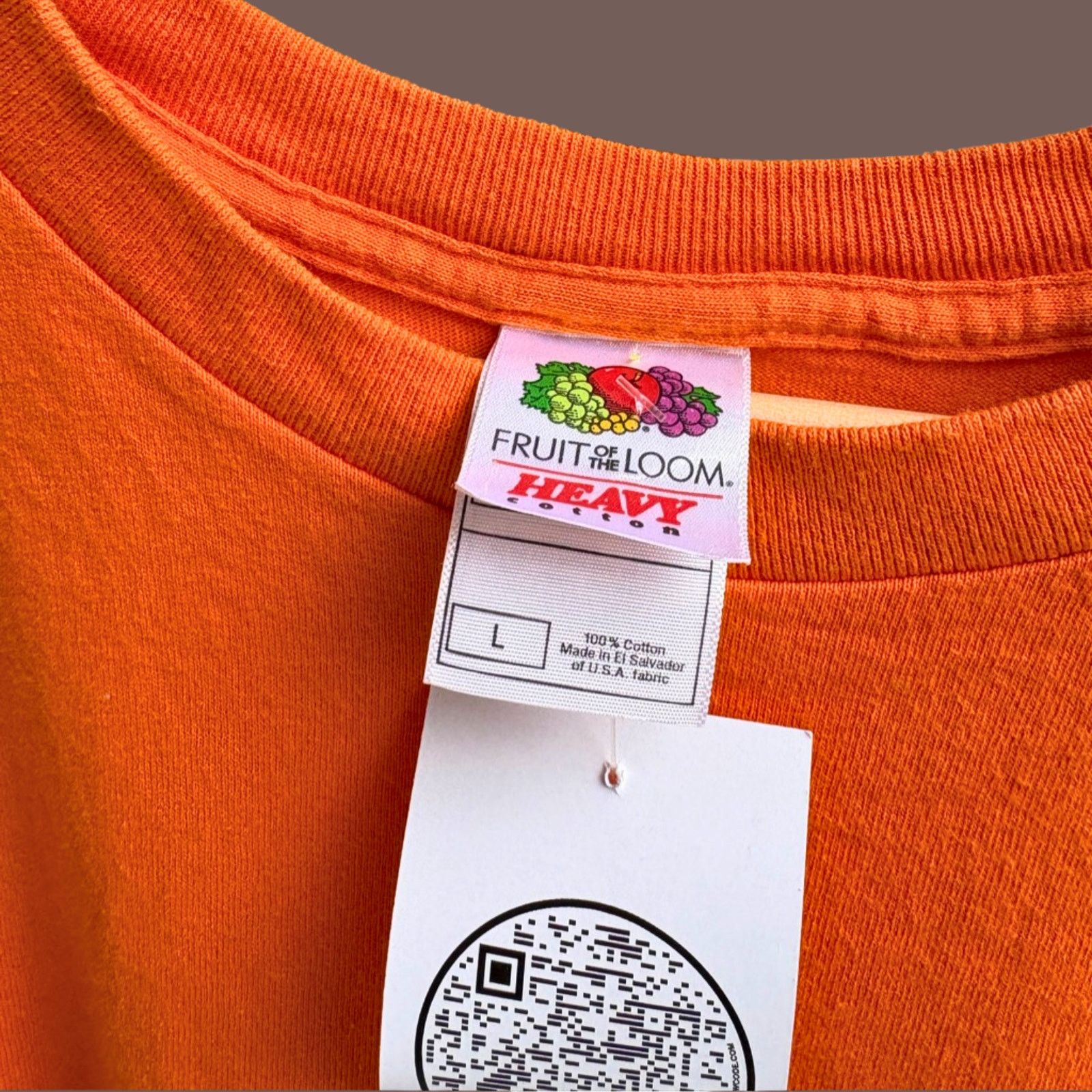Fruit Of The Loom VTG Baseball Tee | SF Giants Orange Promo | 2000s MLB Size US L / EU 52-54 / 3 - 2 Thumbnail