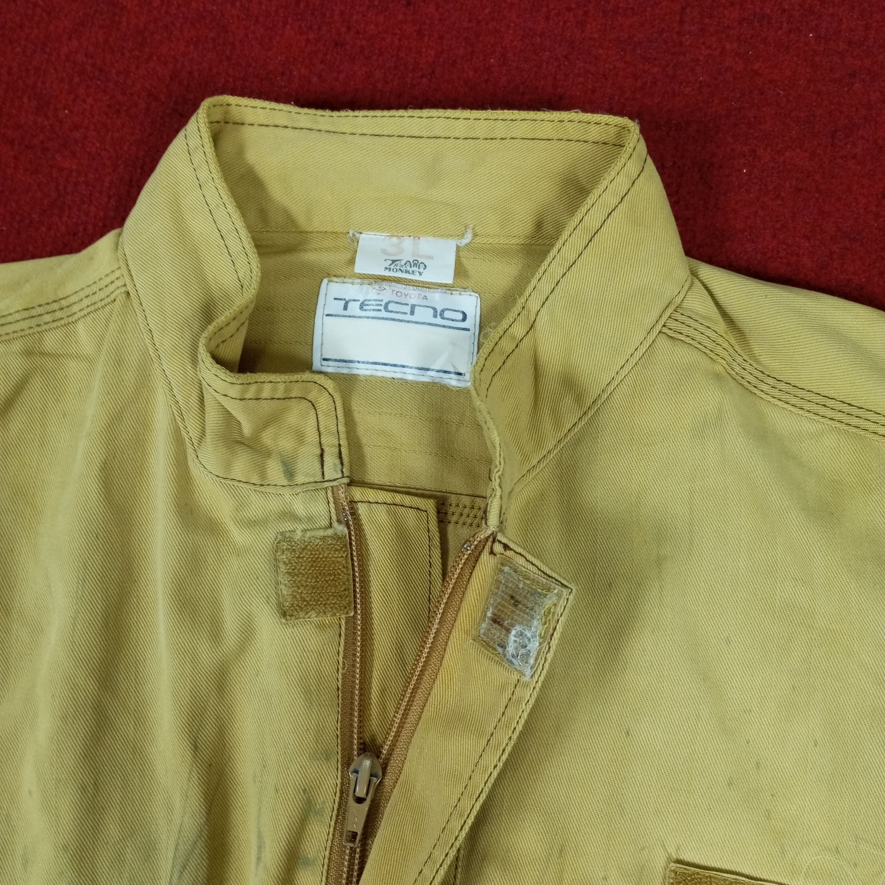Japanese Brand × Vintage Toyota Tecno Motorsports Racing Style Coverall Jacket Size US M / EU 48-50 / 2 - 9 Thumbnail