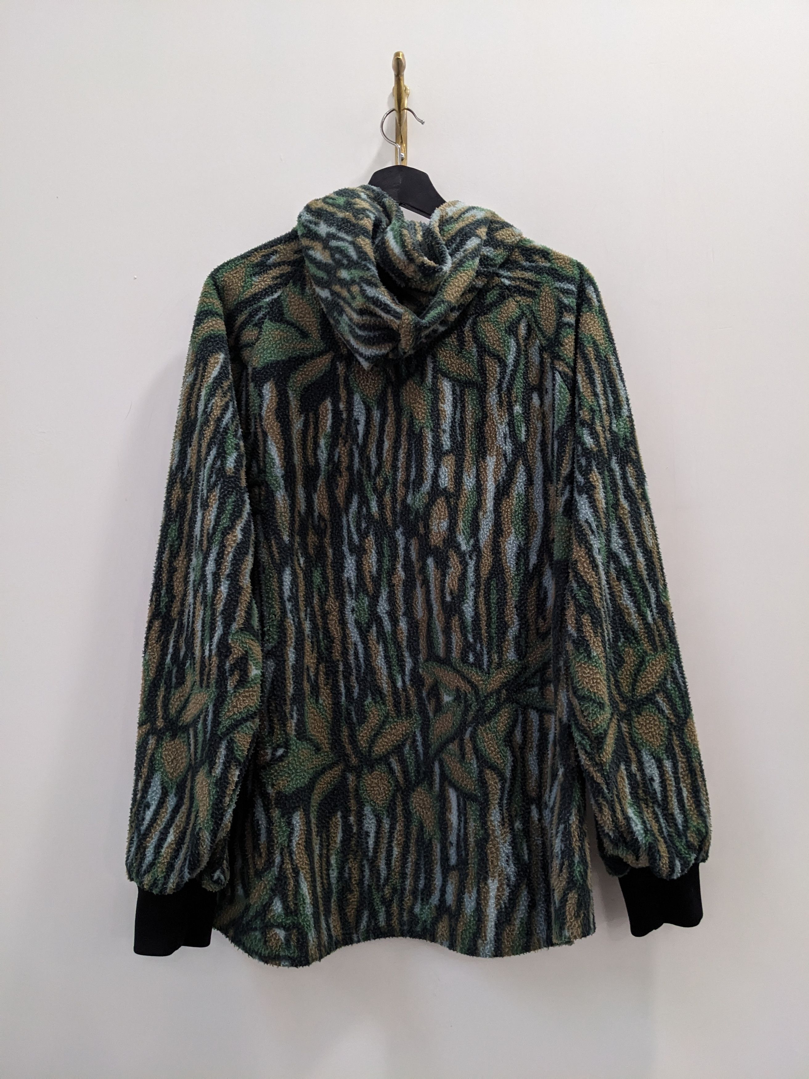 Vintage Vintage Fleece Camo Jacket Camouflage Hunting L Green Size US L / EU 52-54 / 3 - 2 Thumbnail