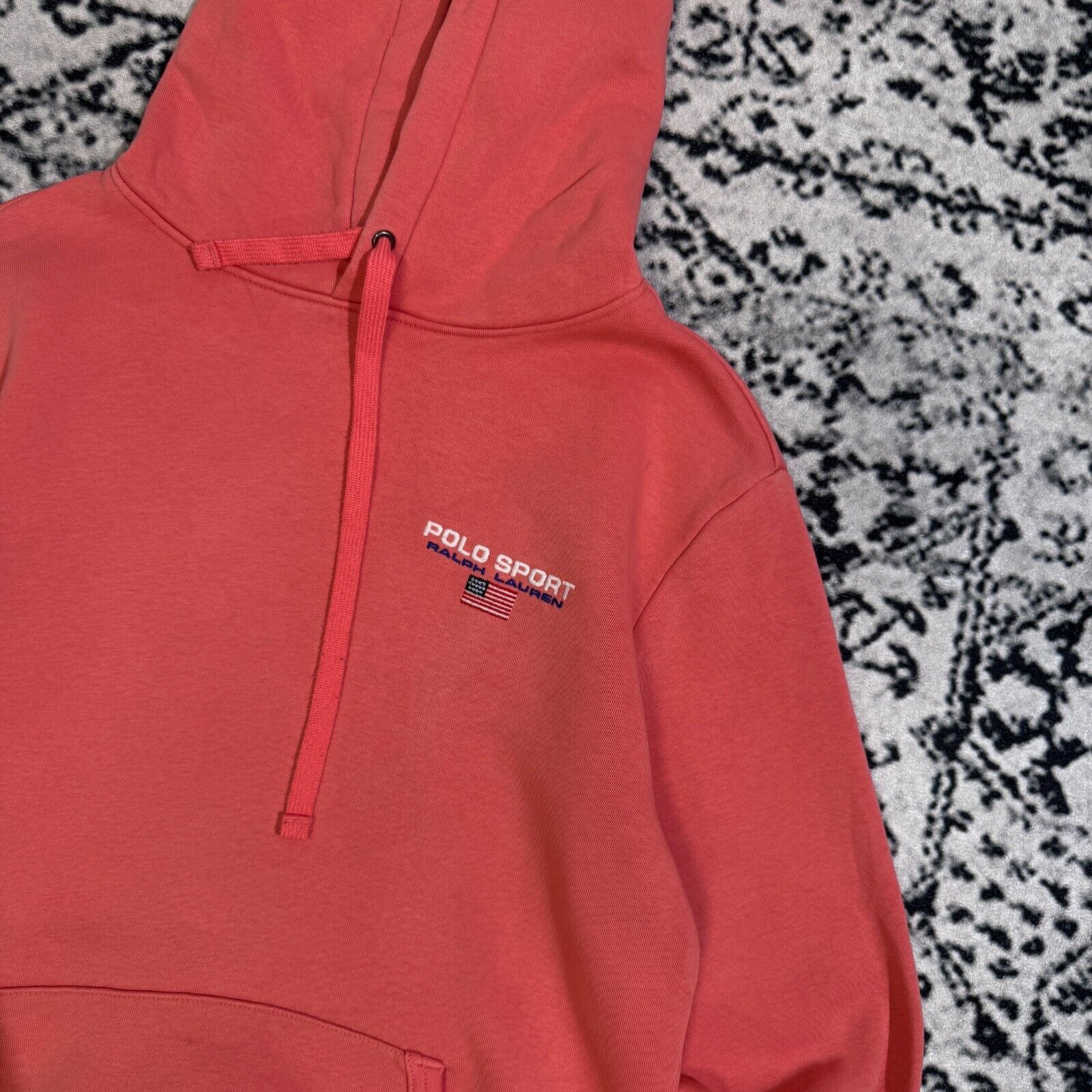 Polo Ralph Lauren Vintage Ralph Lauren Unisex Pink Cotton Hoodie Size XS Polo Size US XS / EU 42 / 0 - 5 Thumbnail