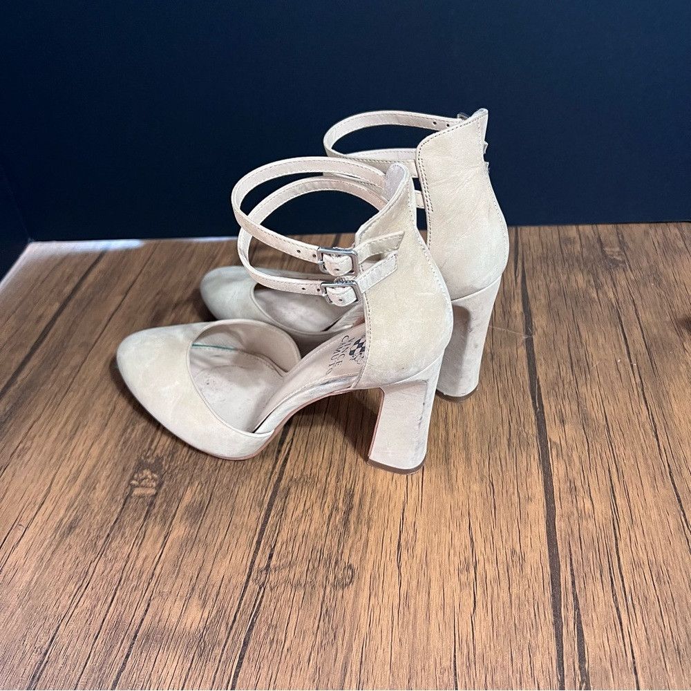 Vince Camuto Vince Camuto Ketrinda Block Heels Women’s Size 8.5 Beige/Ta Size US 8.5 / IT 38.5 - 3 Thumbnail