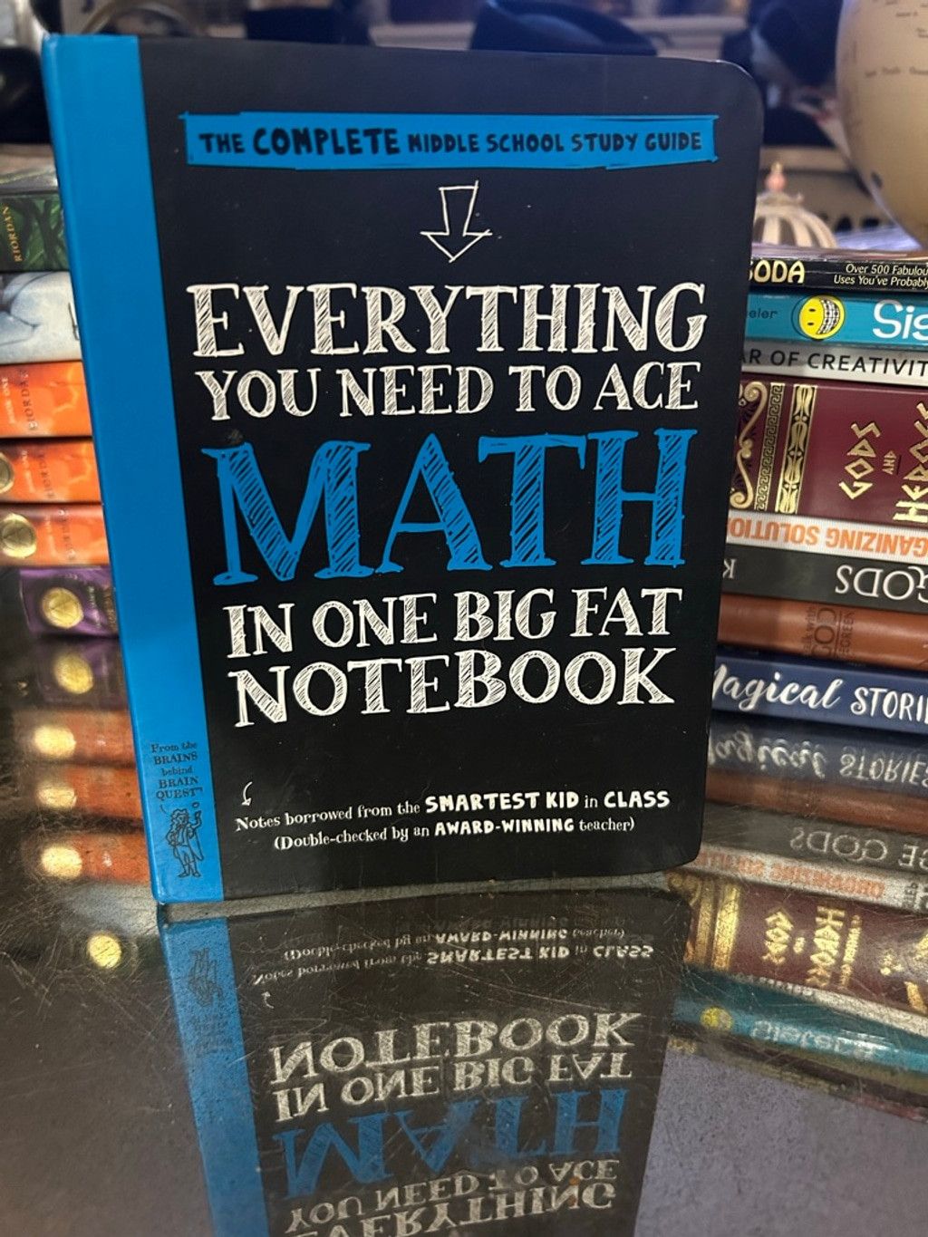 Other Unisex Workman Publishing Math Notebook One Size Black Blue Size ONE SIZE - 1 Thumbnail