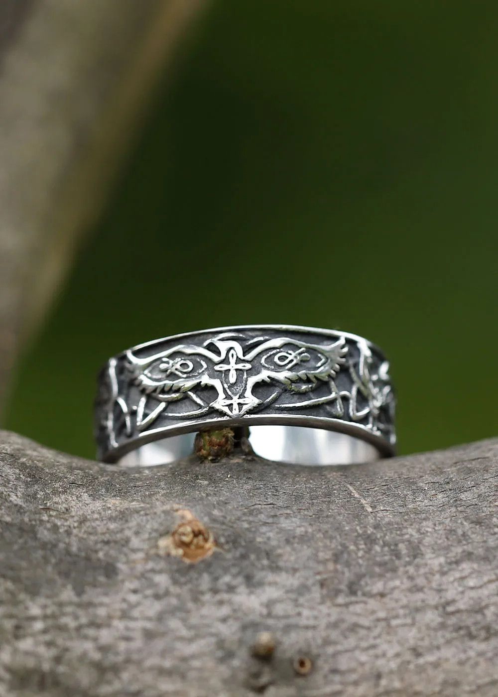 Jewelry Flying Eagle Rings Amulet Jewelry Gifts Size ONE SIZE - 3 Thumbnail
