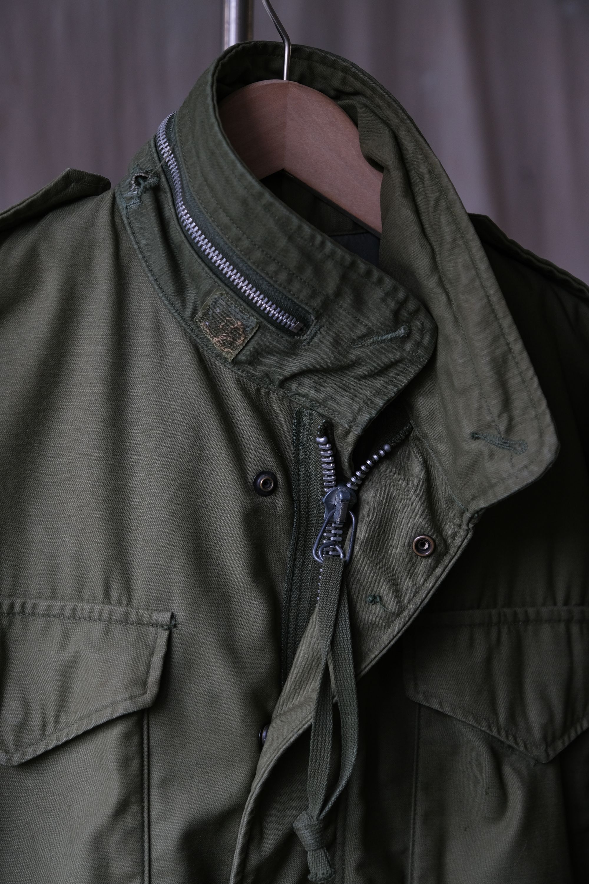 U.S.ARMY 1968’s M-65 Field Jacket Scovill zipper gray lining
