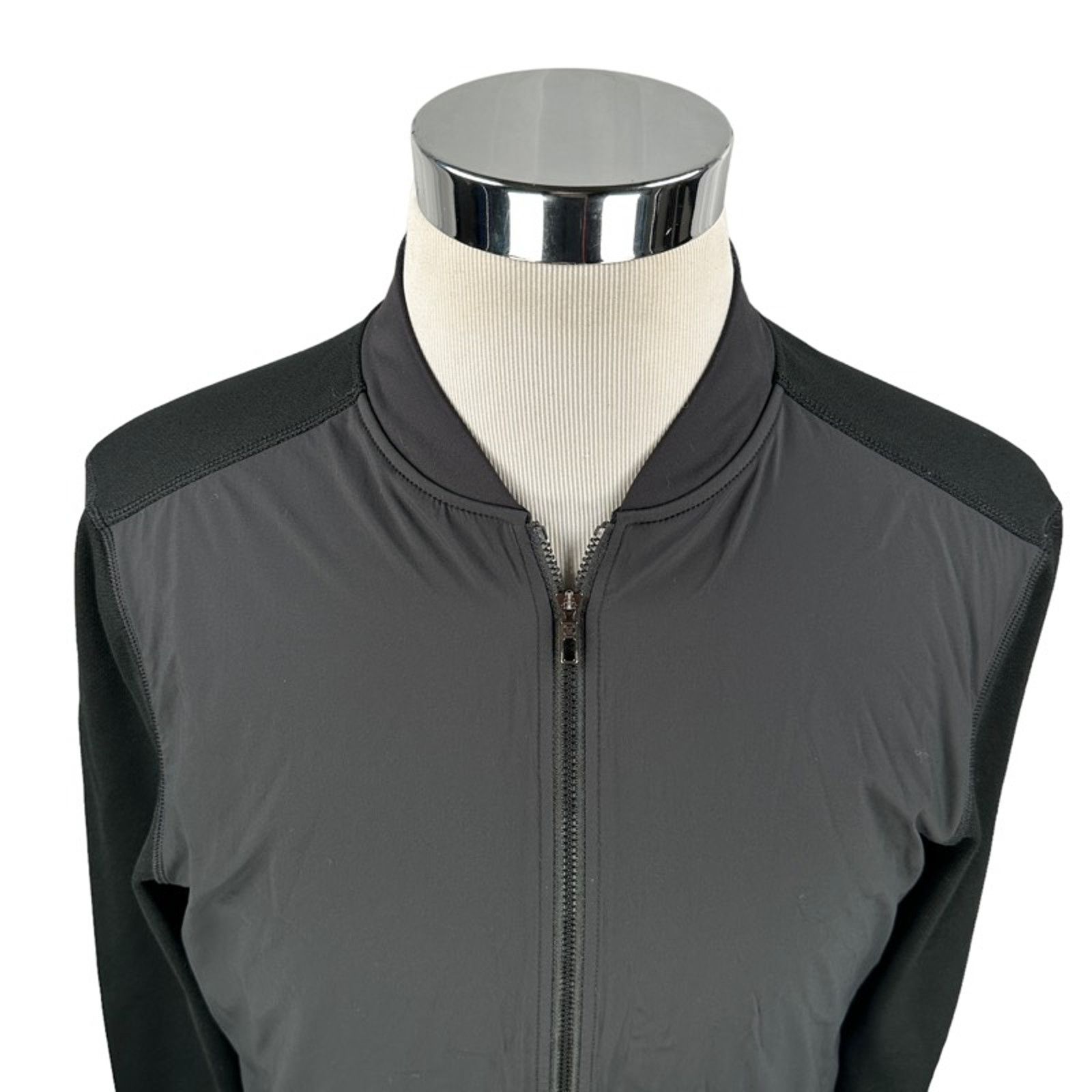 Lululemon Lululemon Long Weekend Jacket M Black Solid Zip Athleisure Size US M / EU 48-50 / 2 - 3 Thumbnail