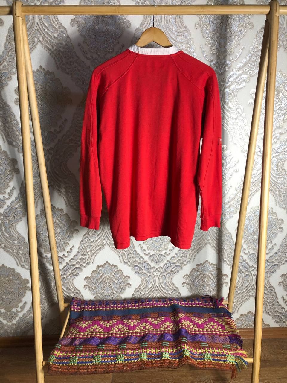 Reebok VINTAGE REEBOK WRU CYMRU WALES RETRO RUGBY JERSEY Y2K 90s Size US L / EU 52-54 / 3 - 7 Thumbnail