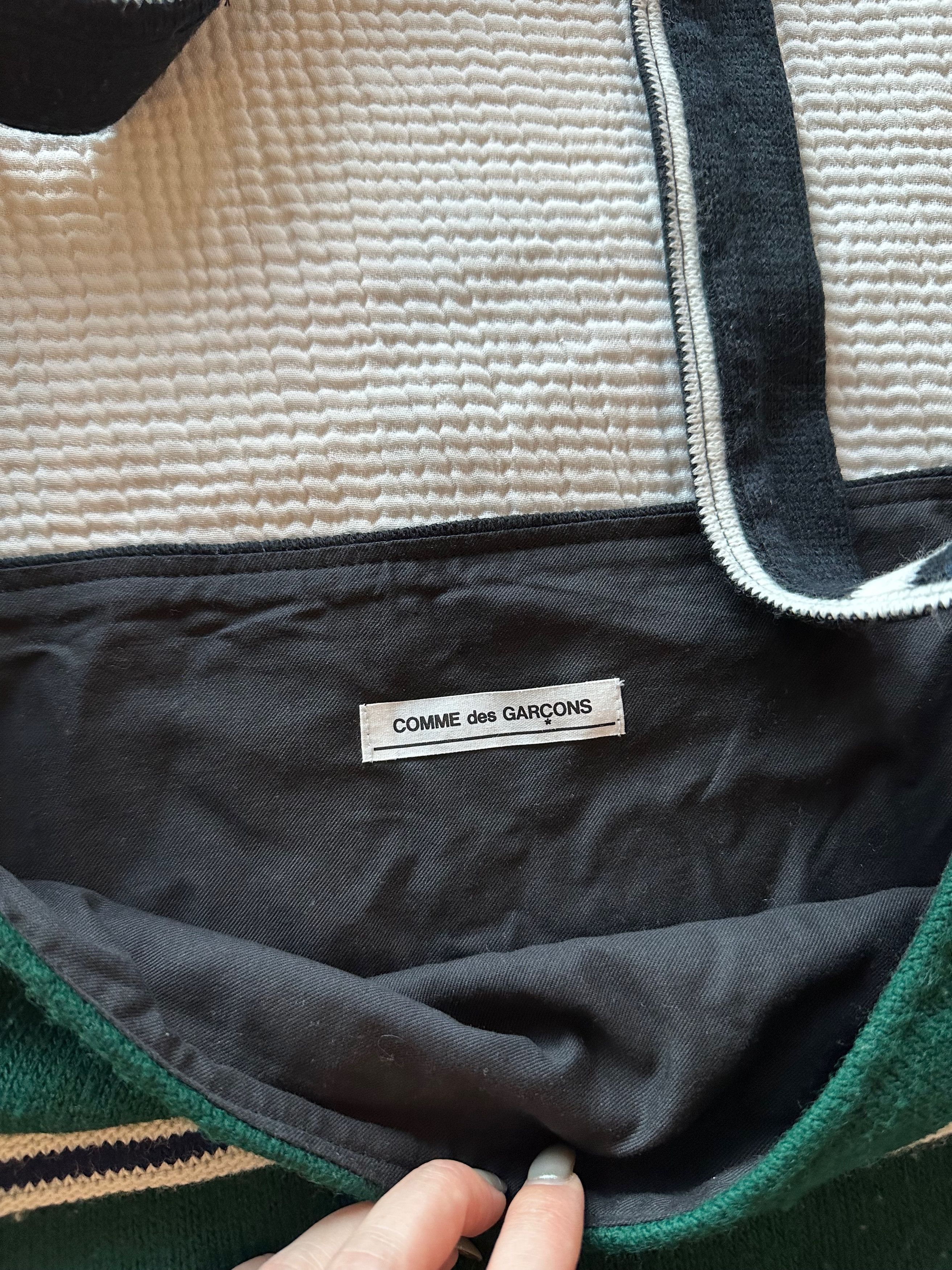 Comme des Garcons × Swarovski Knitted Tote Bag with Swarovski 'CDG' Logo Size ONE SIZE - 4 Thumbnail